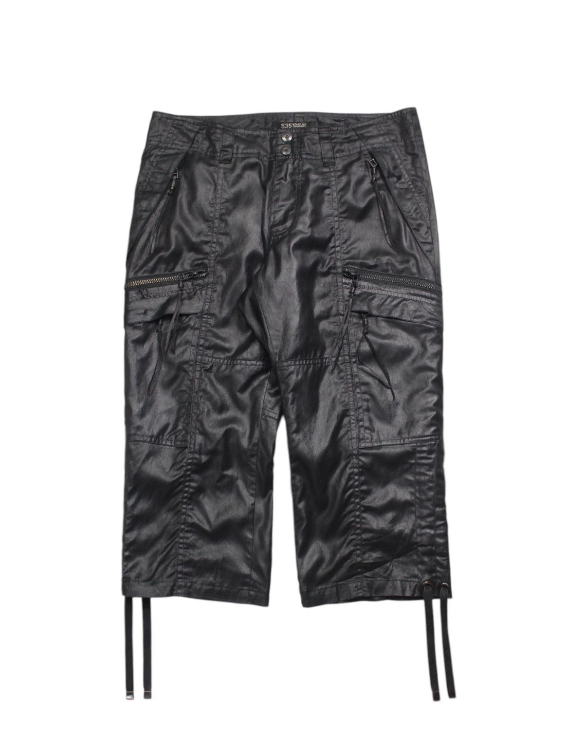 If Six Was Nine 2000S 5351 POUR LES HOMMES WAX UTILITY LONG SHORT Size US 30 / EU 46 - 1 Thumbnail