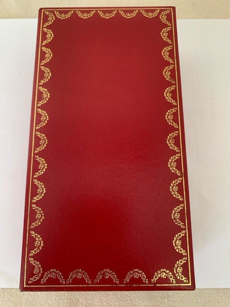 Cartier must de Cartier Santos Vintage Eyewear Red Box Case ONLY Size ONE SIZE - 5 Thumbnail
