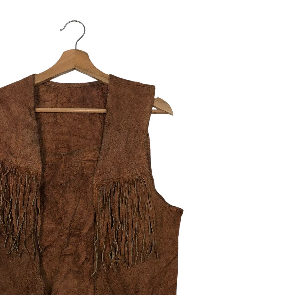 Japanese Brand 🔥RIOT RIOT DESIGN VEST BIKER JACKET LEATHER WESTERN STYLE Size US M / EU 48-50 / 2 - 8 Thumbnail