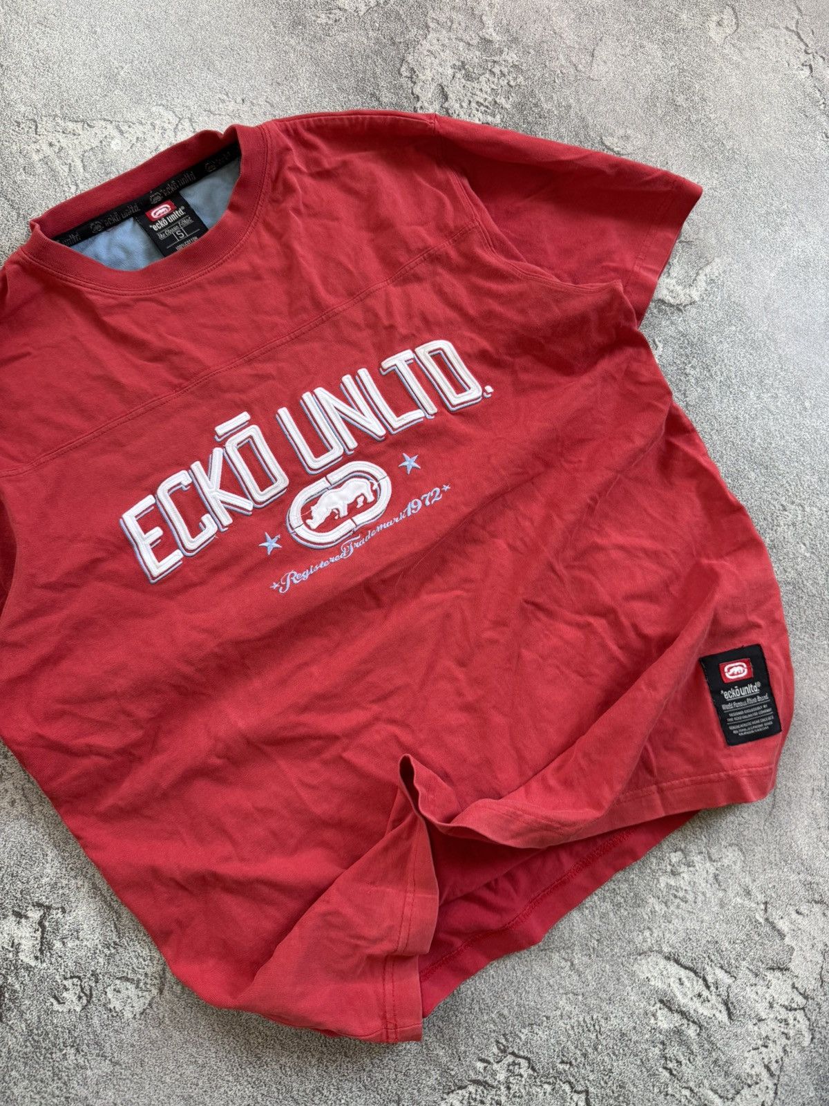 Ecko Unltd. × Vintage Ecko Unltd S big logo tee T-shirt RAP HipHop MMA sk8 Y2K 90s Size US S / EU 44-46 / 1 - 3 Thumbnail