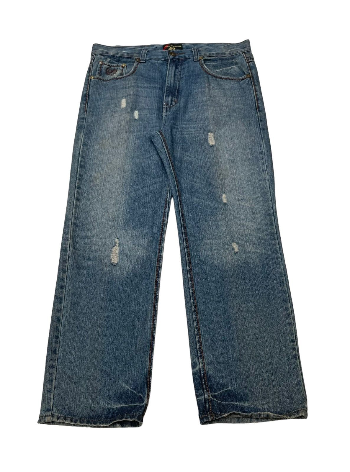 Vintage Vintage Brand Phat Farm Baggy Jeans 2000s Size US 36 / EU 52 - 1 Thumbnail