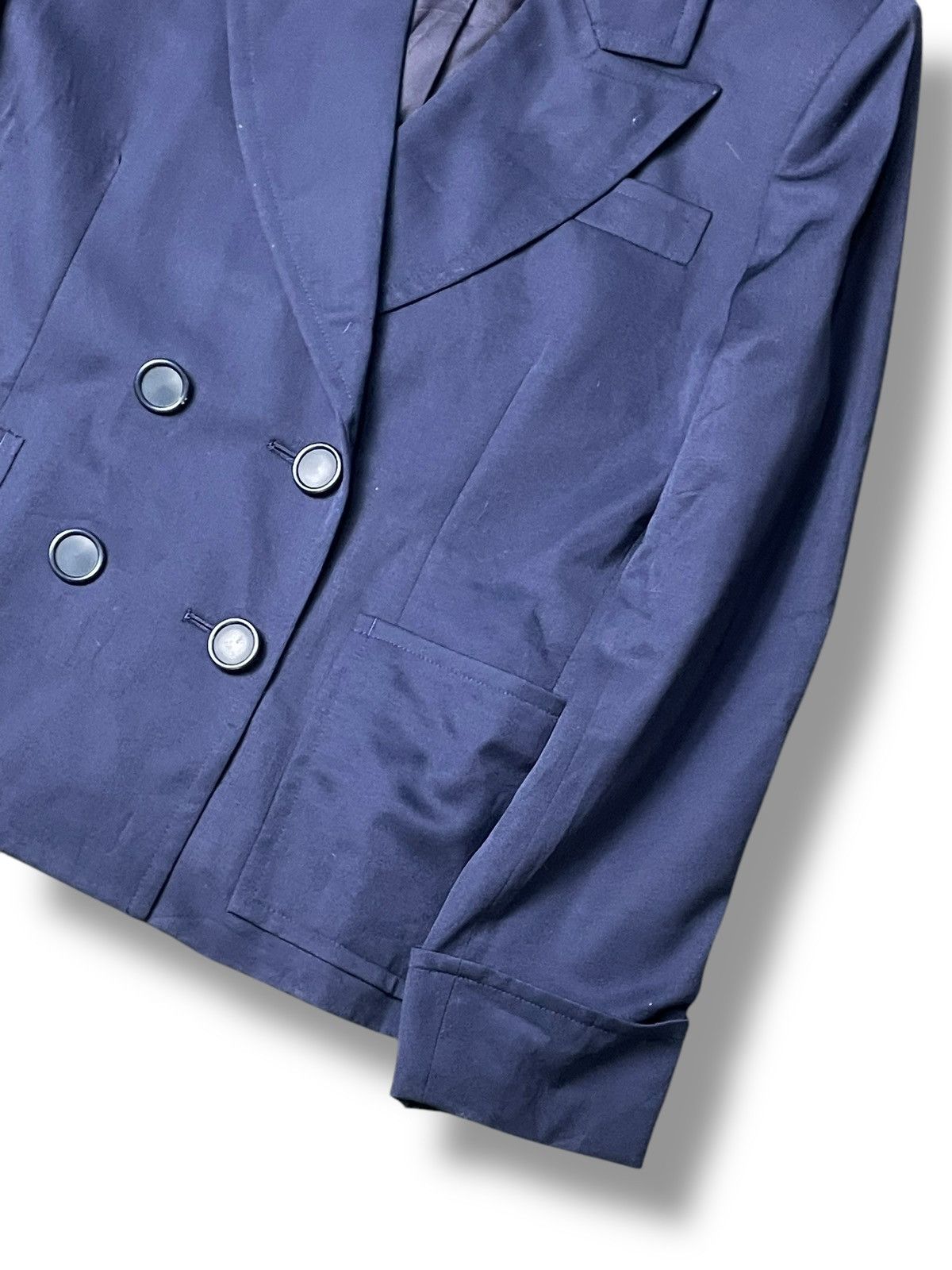 Yves Saint Laurent Double Breasted Blazer (74)