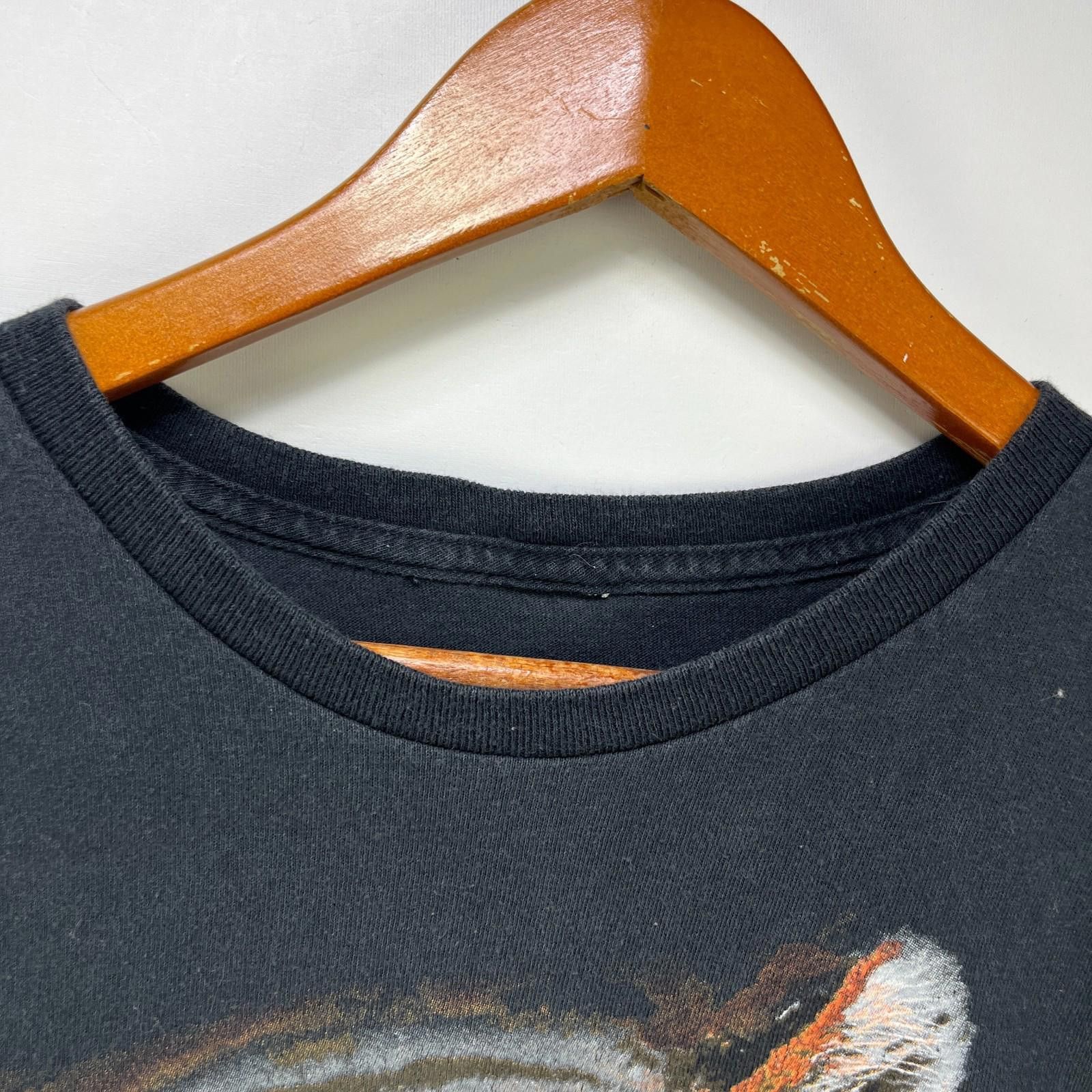 Vintage Vintage 90s Tiger Animal Nature Faded T Shirt 2XL Size US XXL / EU 58 / 5 - 3 Thumbnail