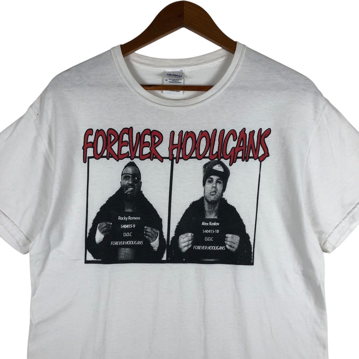 Gildan FOREVER HOOLIGANS Wrestling Tag Team T-Shirt Size US M / EU 48-50 / 2 - 2 Thumbnail