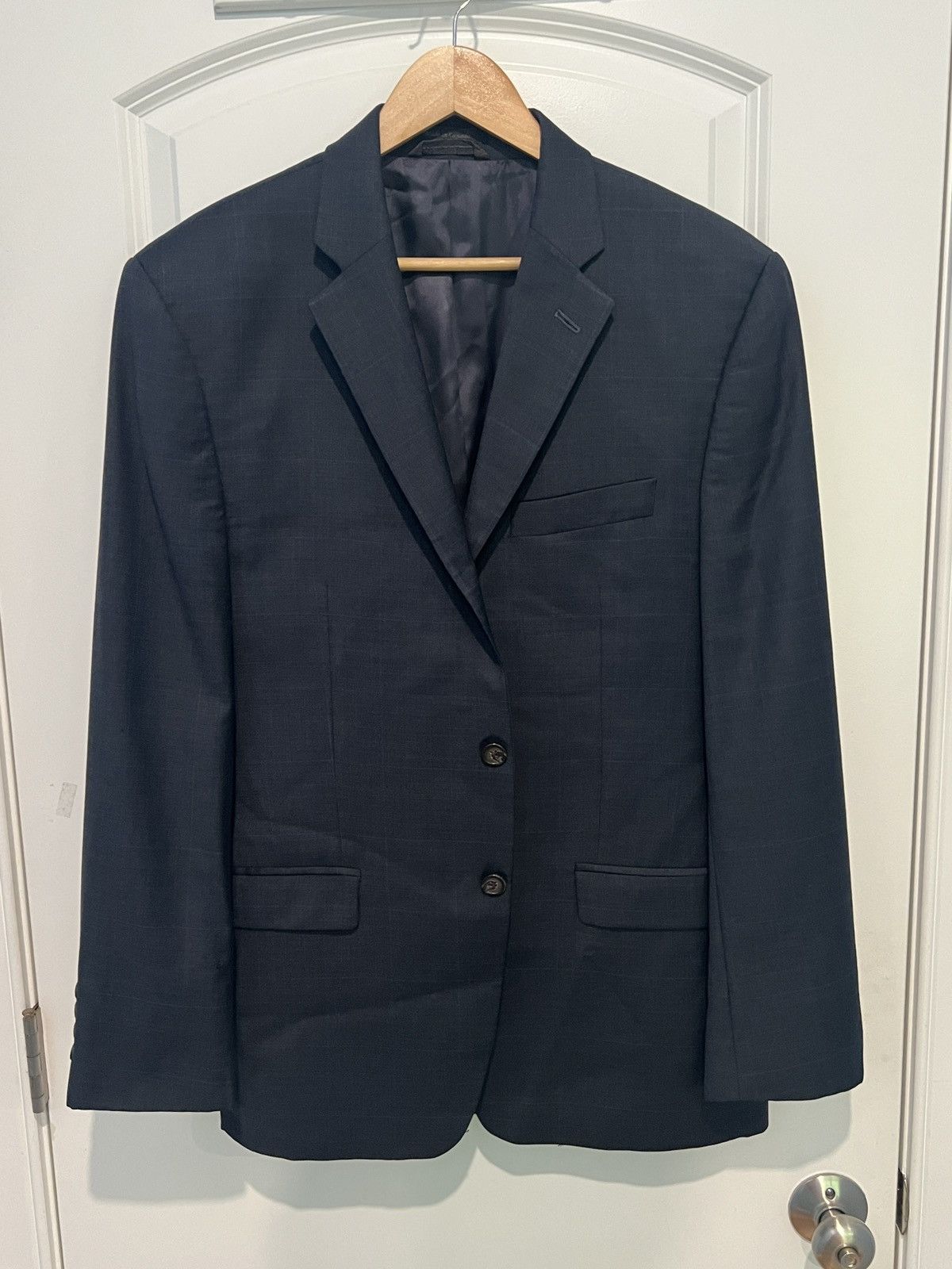 Lauren Ralph Lauren Lauren Ralph Lauren Sport Coat Blazer Mens 42R Blue Plaid Size 42R - 1 Thumbnail