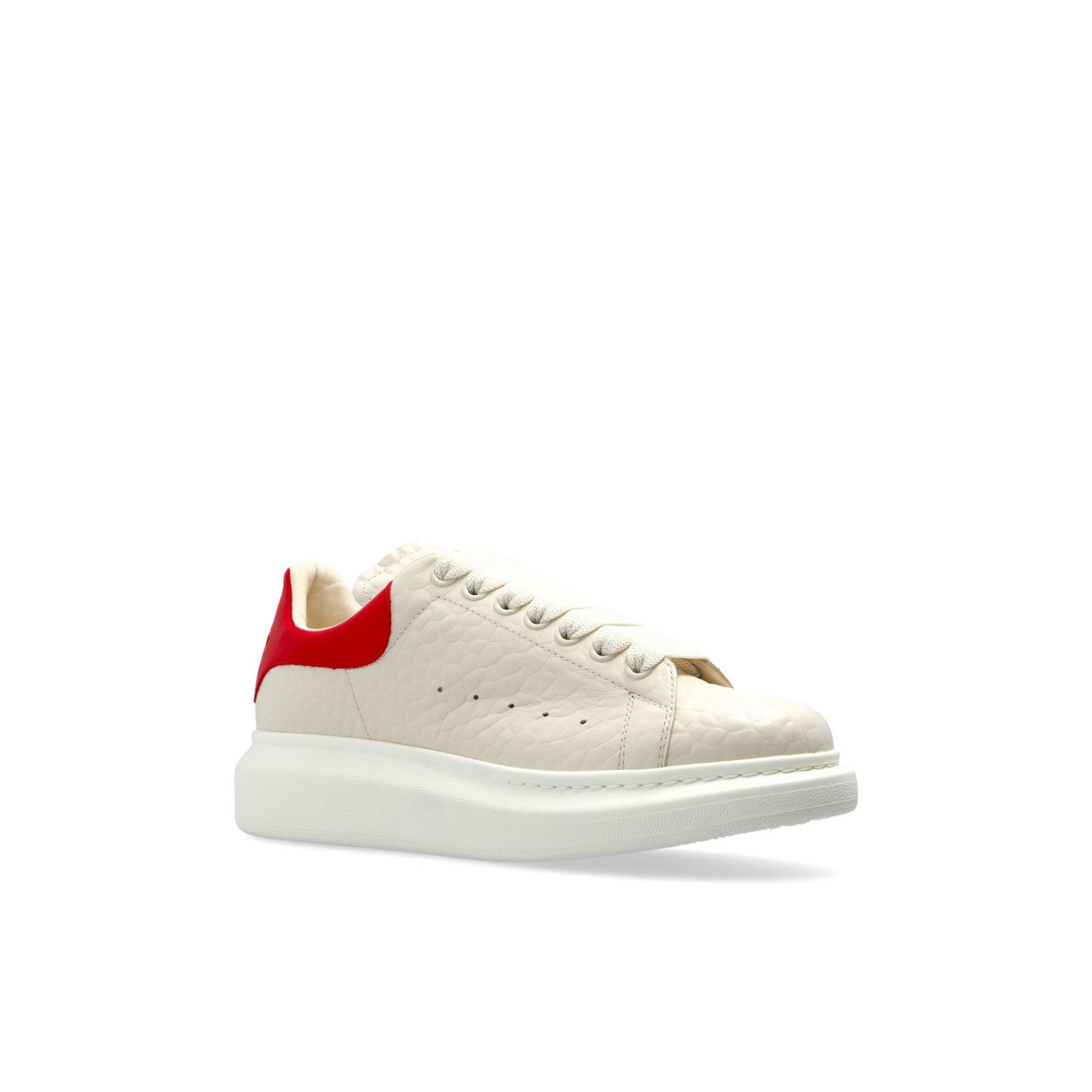 Alexander McQueen ALEXANDER MCQUEEN Oversized $760 Men's Off White/Red Sneaker Size US 8 / EU 41 - 5 Thumbnail