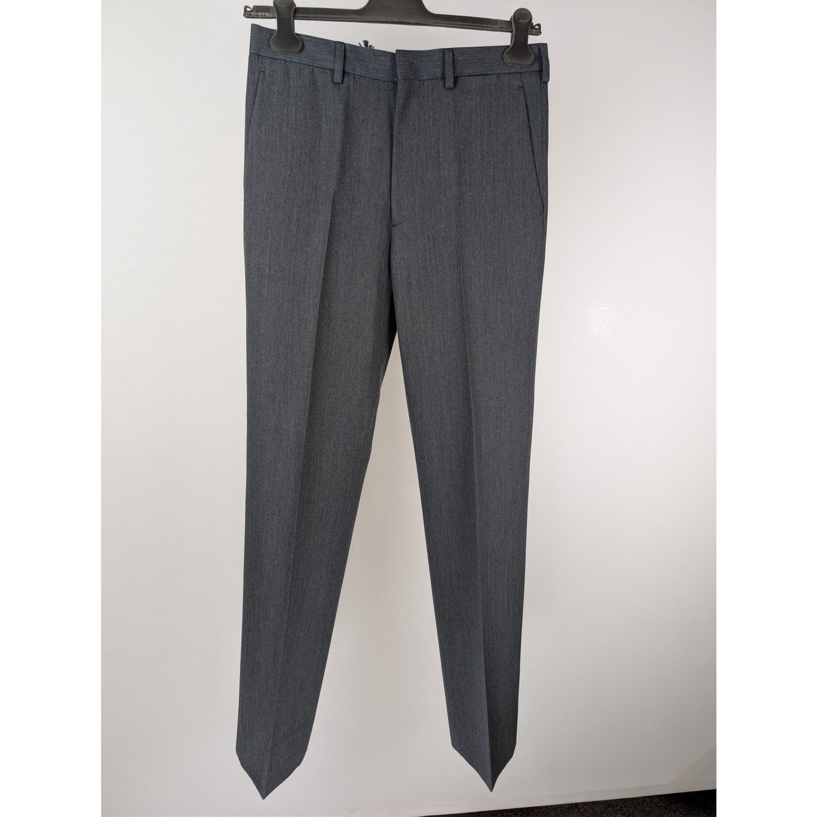 Prada o1rshd1 Gabardine Casual Pants in Grey Size US 30 / EU 46 - 2 Thumbnail