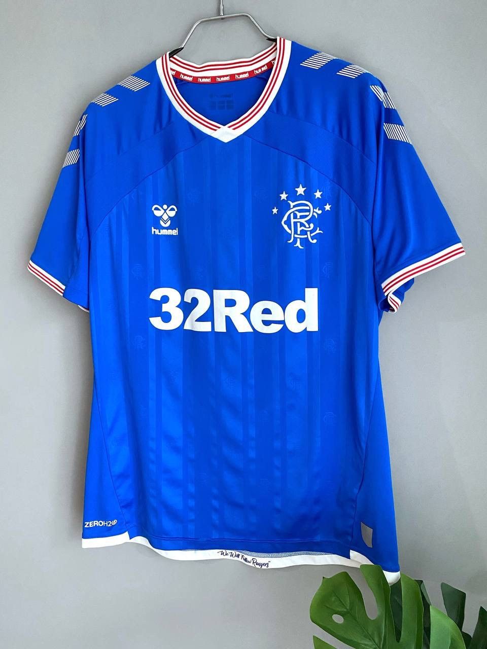 Other FC Glasgow Rangers 2019/20 Home Soccer Jersey #37 ARFIELD, L Size US L / EU 52-54 / 3 - 5 Thumbnail