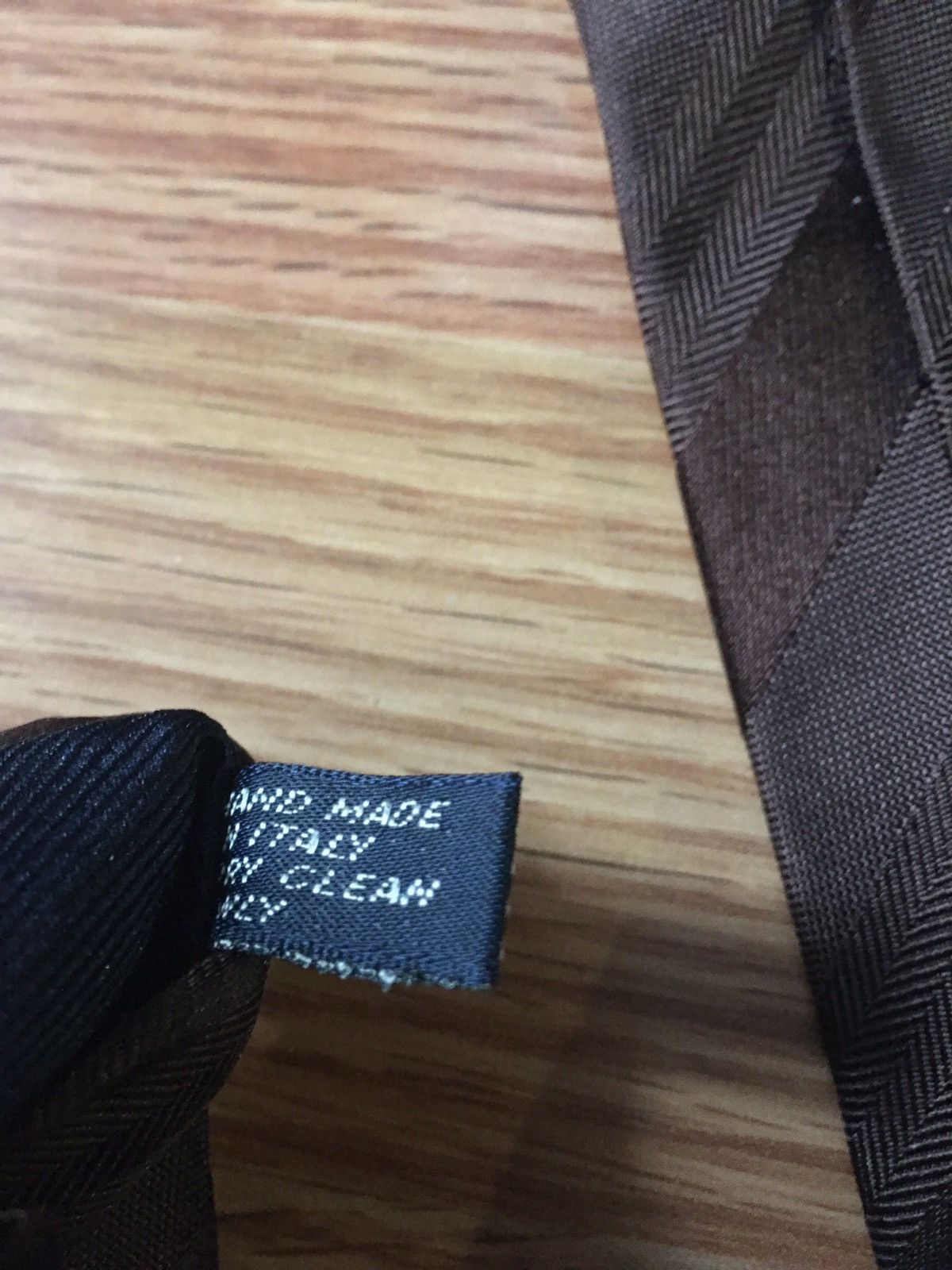 Corneliani Corneliani Brown Stripped Classic Silk Mens Tie Size ONE SIZE - 7 Thumbnail