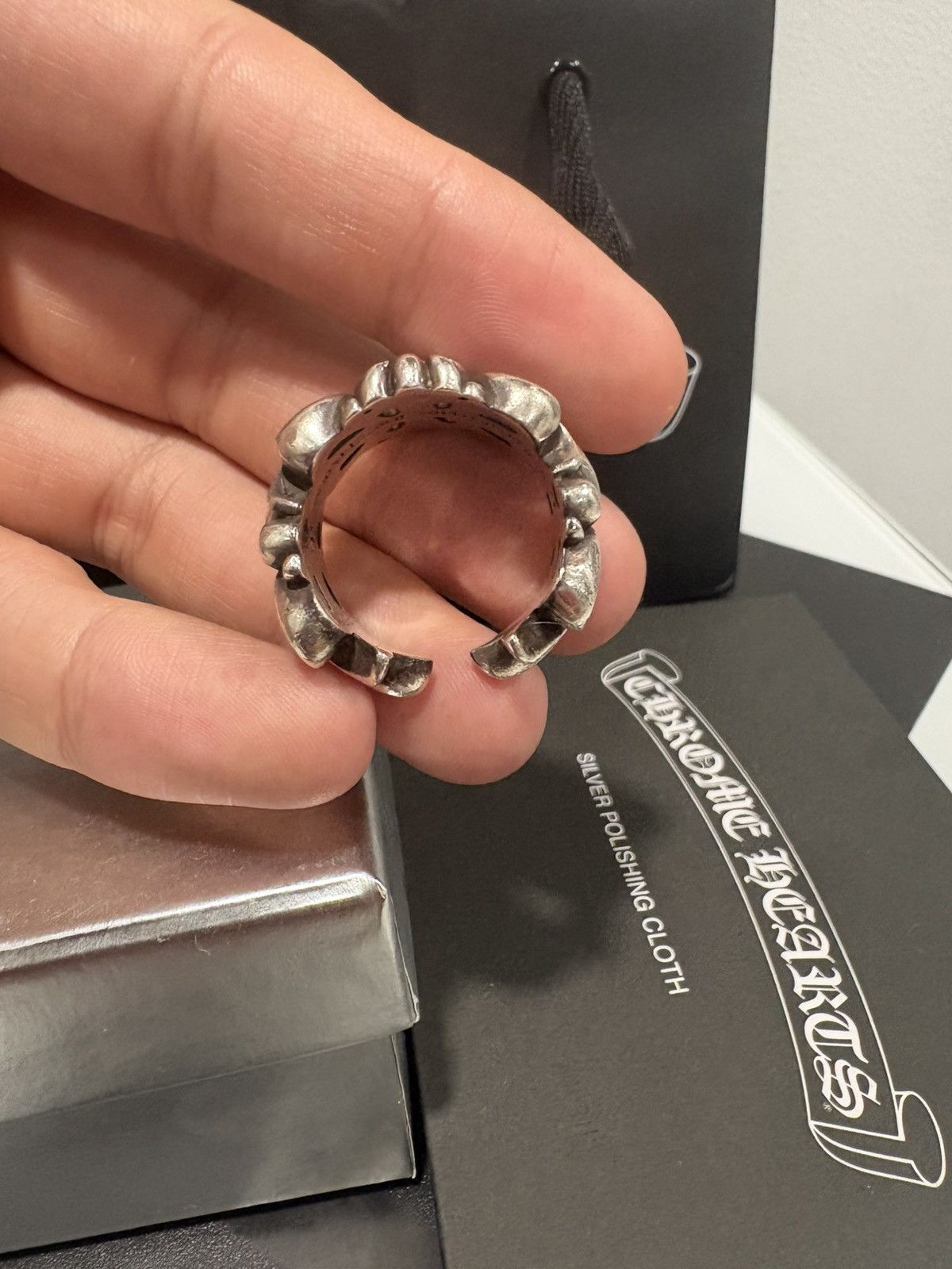 Chrome Hearts Chrome Hearts Double Floral Ring Size ONE SIZE - 2 Thumbnail