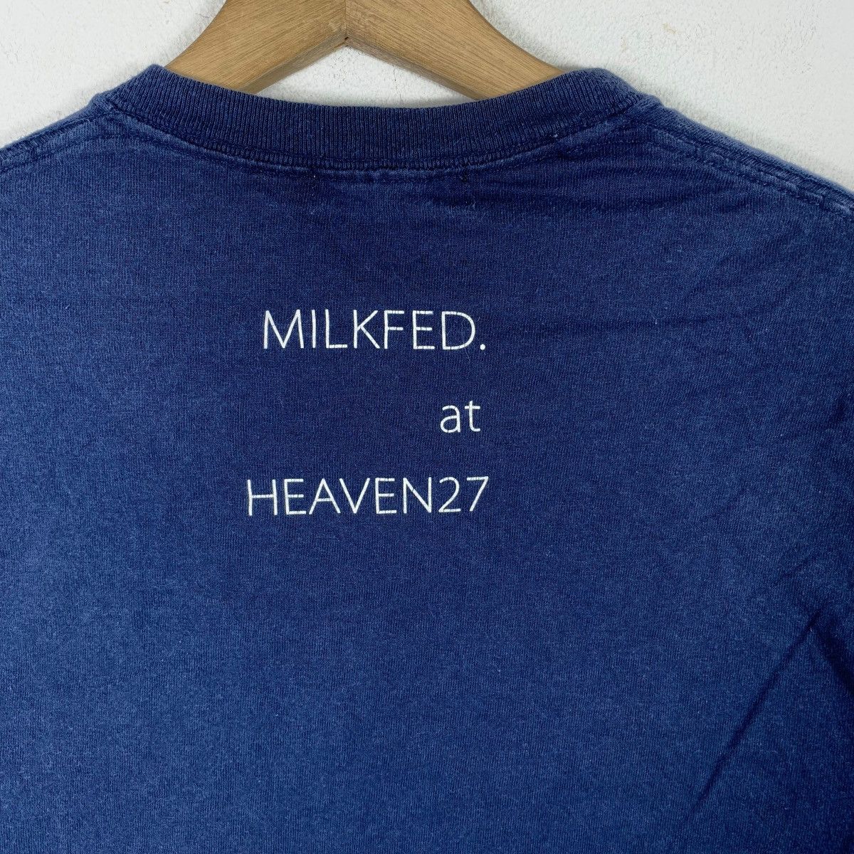 Vintage MILKFED JAPAN HEAVEN27 Box Logo Collection Tee Shirt Top Size US S / EU 44-46 / 1 - 6 Thumbnail
