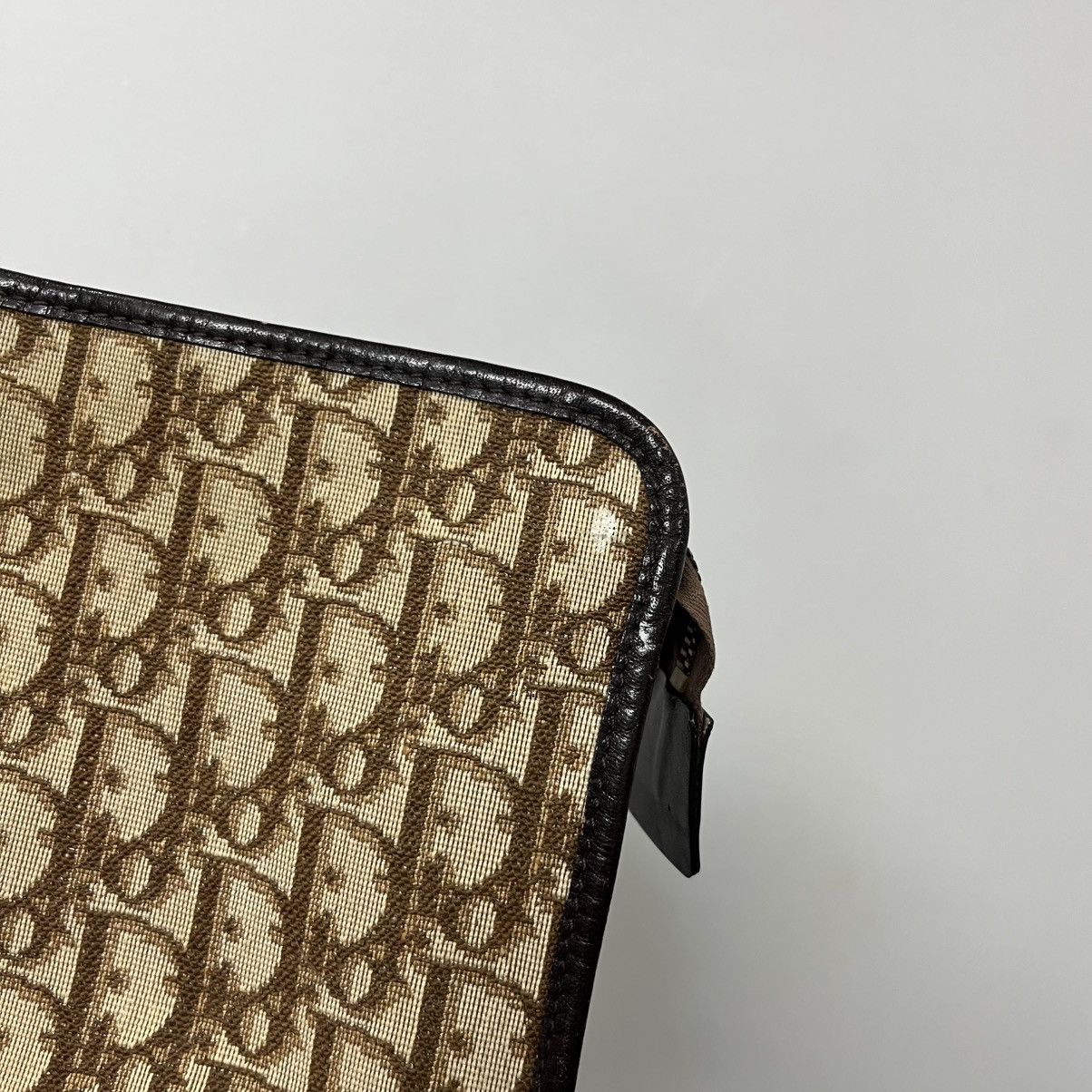 Dior Vintage Dior Monogram Clutch Bag Size ONE SIZE - 6 Thumbnail