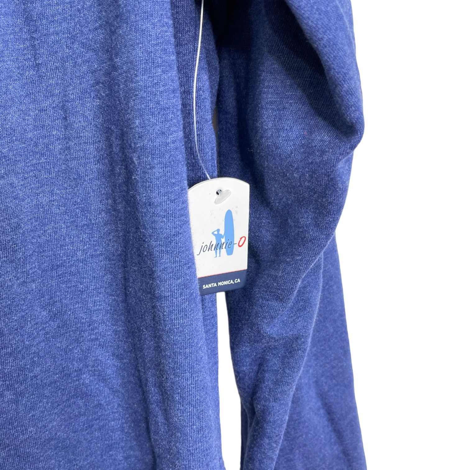 johnnie-O Johnnie-O Heathered Pamlico Fleece Sweatshirt Blue Large NEW Size US L / EU 52-54 / 3 - 6 Thumbnail