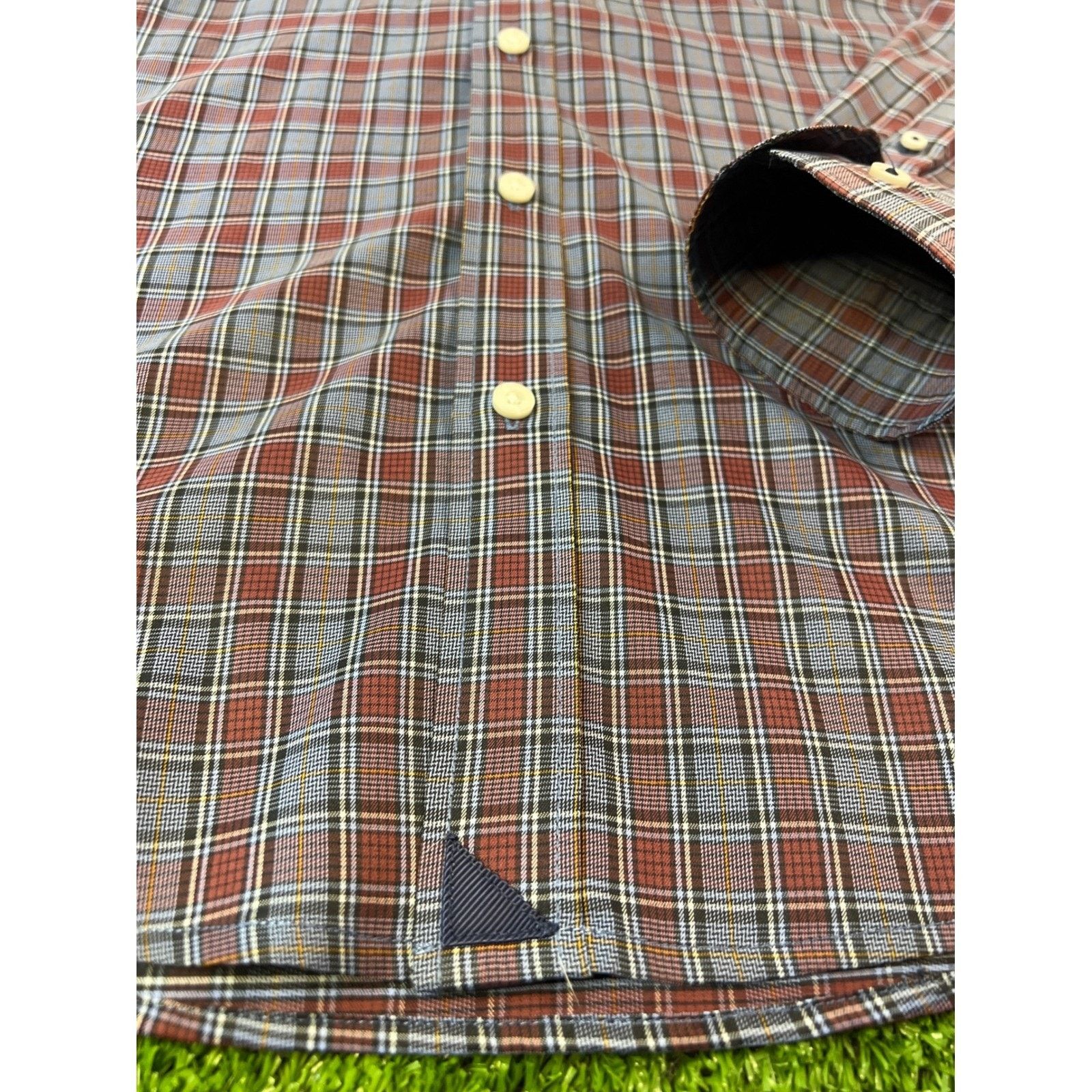 UNTUCKit UNTUCKit Mens Long Sleeve Plaid Button Down Casual LG Size US L / EU 52-54 / 3 - 4 Thumbnail
