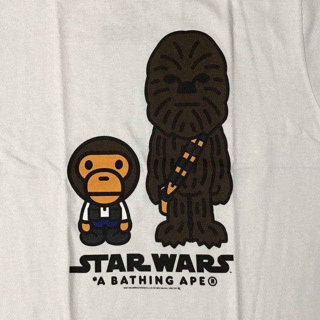 Bape × Star Wars BAPE × Star Wars Milo T-shirt a bathing ape Size US M / EU 48-50 / 2 - 2 Thumbnail