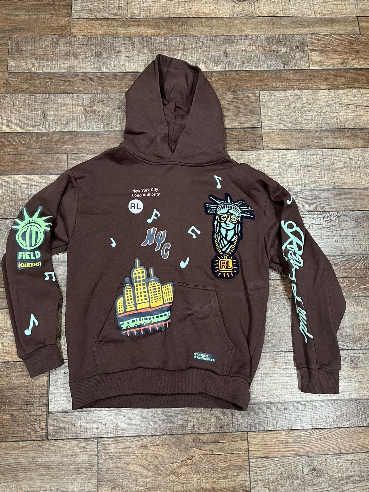 Rolling Loud Rolling Loud NYC 2021 Loud Authority Embroidered Hoodie Sz L Size US L / EU 52-54 / 3 - 1 Thumbnail