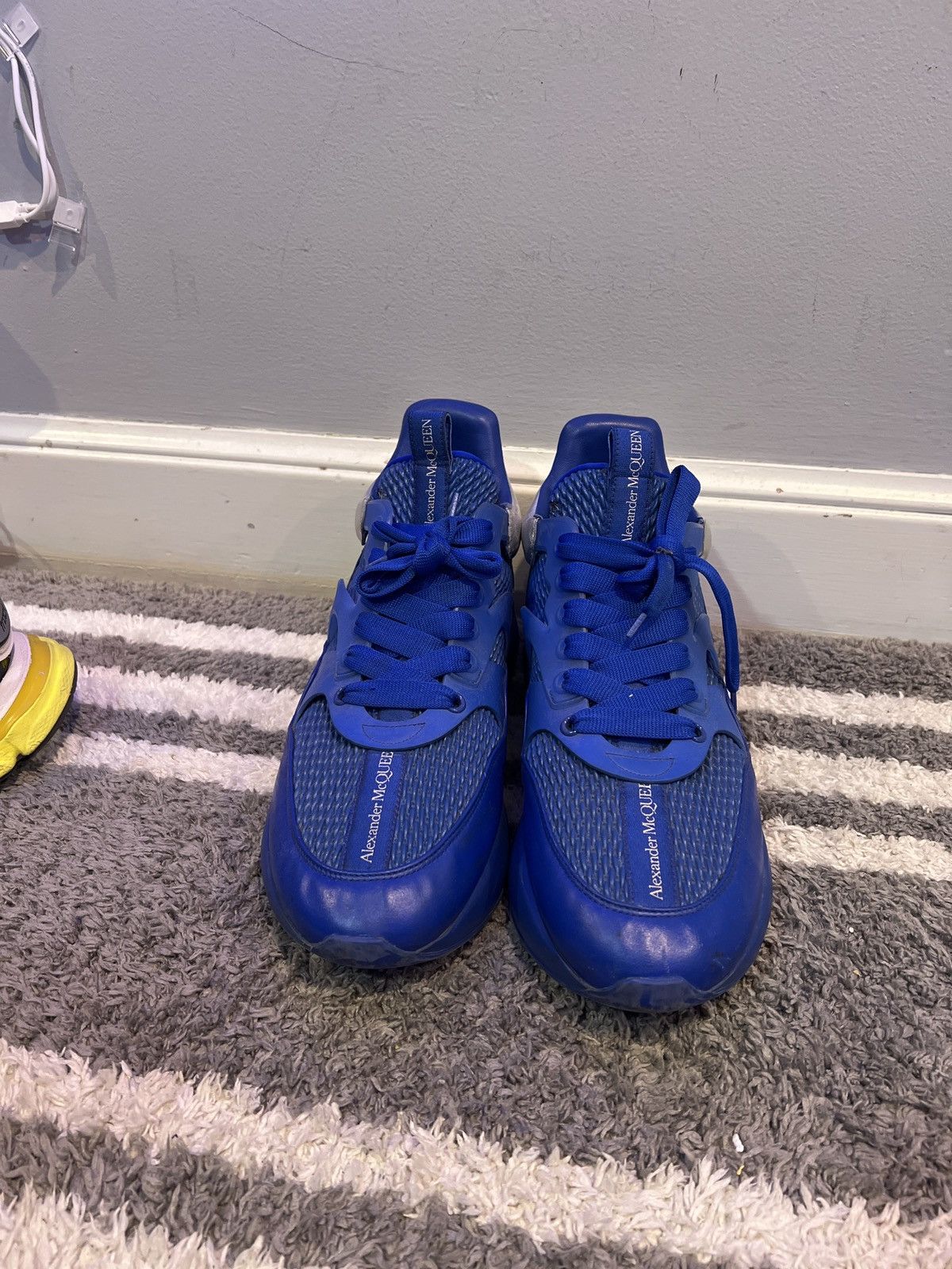 Alexander McQueen Alexander mcqueen “ultramarine silver” Size US 12 / EU 45 - 3 Thumbnail