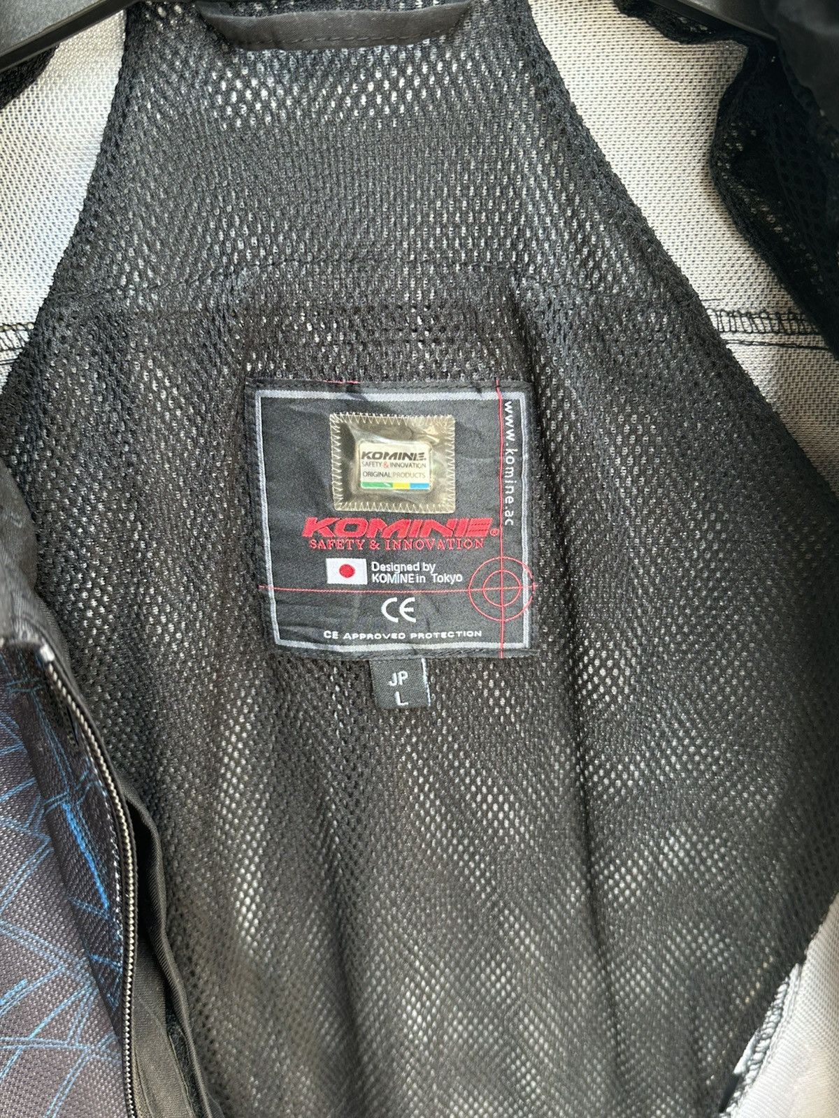 Japanese Brand Komine JK-128 Protect Full Mesh Jacket Size US L / EU 52-54 / 3 - 7 Thumbnail