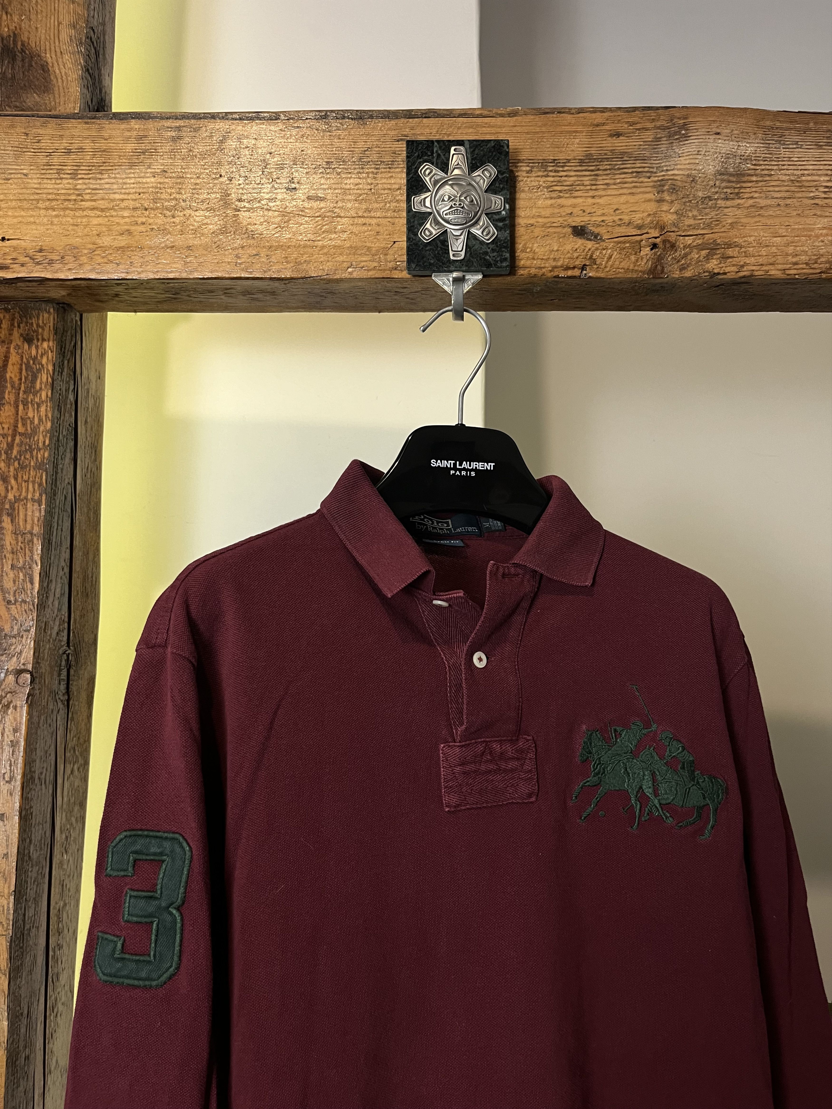 Polo Ralph Lauren Vintage 90s Polo Ralph Lauren Double Logo Longsleeve Size US M / EU 48-50 / 2 - 3 Thumbnail