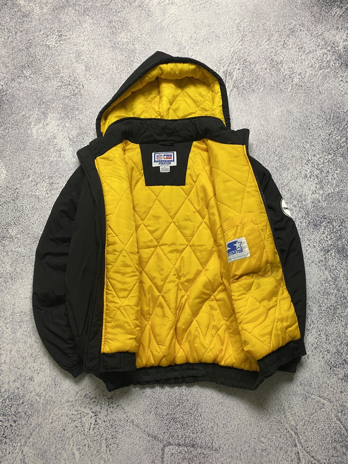 NFL Vintage 90’s Starter NFL Pittsburgh Steelers Jacket Size US L / EU 52-54 / 3 - 6 Thumbnail