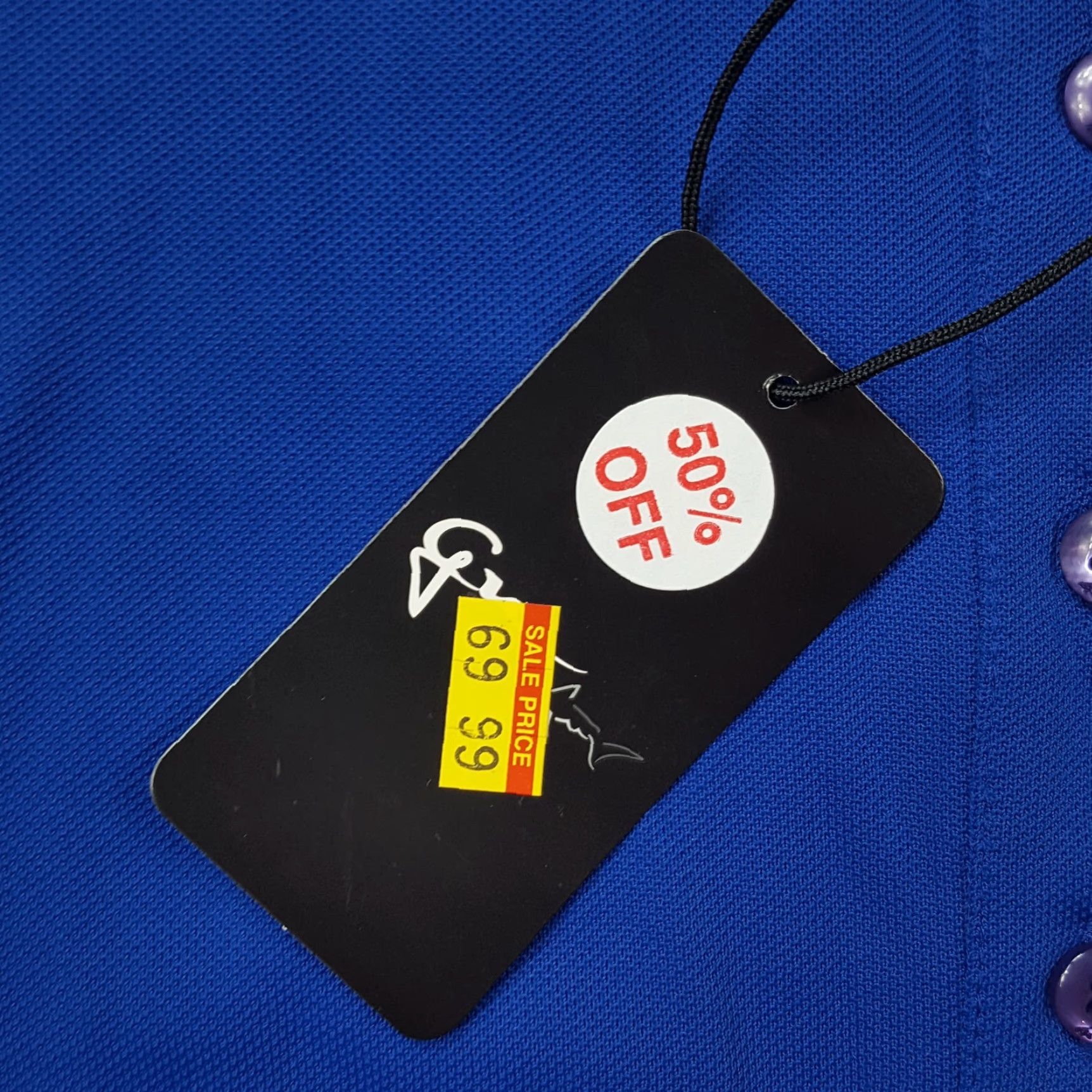 Vintage VINTAGE Greg Norman Golf Womens Polo Shirt - Blue Short Sleeve Collared Tennis Sports 90s Preppy Size M / US 6-8 / IT 42-44 - 3 Thumbnail
