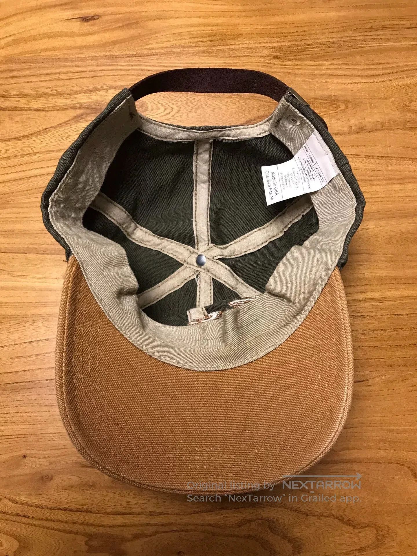 Carhartt Carhartt A75 American Made Moss Green Cap. Size ONE SIZE - 6 Thumbnail