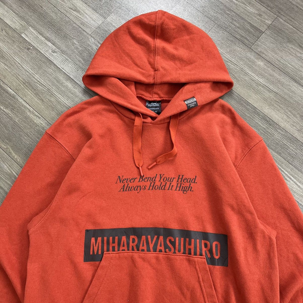 GU × Maison MIHARA YASUHIRO 2000s Good Inspiration Maison Mihara Yasuhiro x GU Hoodie Size US M / EU 48-50 / 2 - 2 Thumbnail