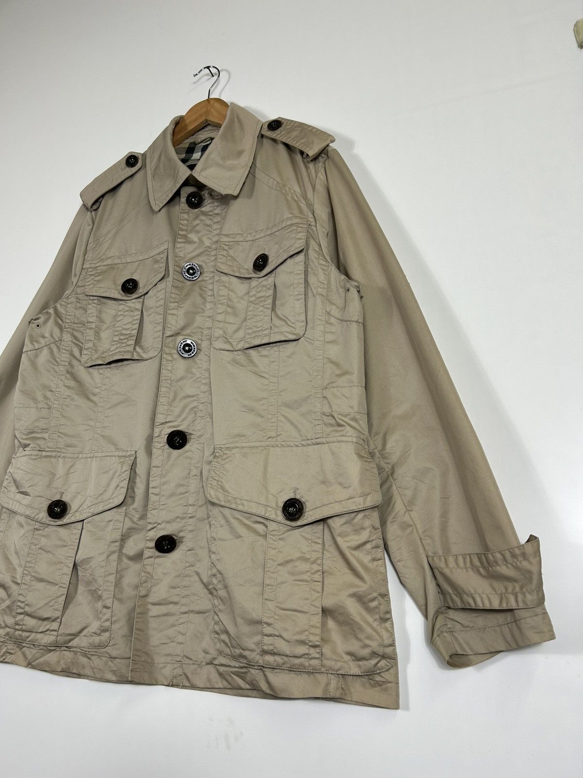Burberry 🔥Burberry London Nova Check Zipper Jacket Size US L / EU 52-54 / 3 - 3 Thumbnail