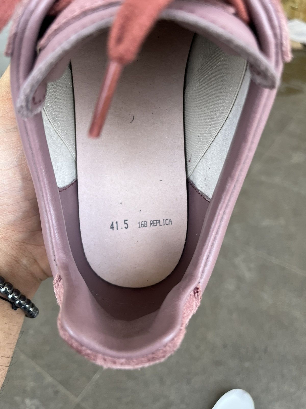 Maison Margiela Maison Margiela GATs Maroon / Burgundy Size US 8.5 / EU 41-42 - 12 Thumbnail
