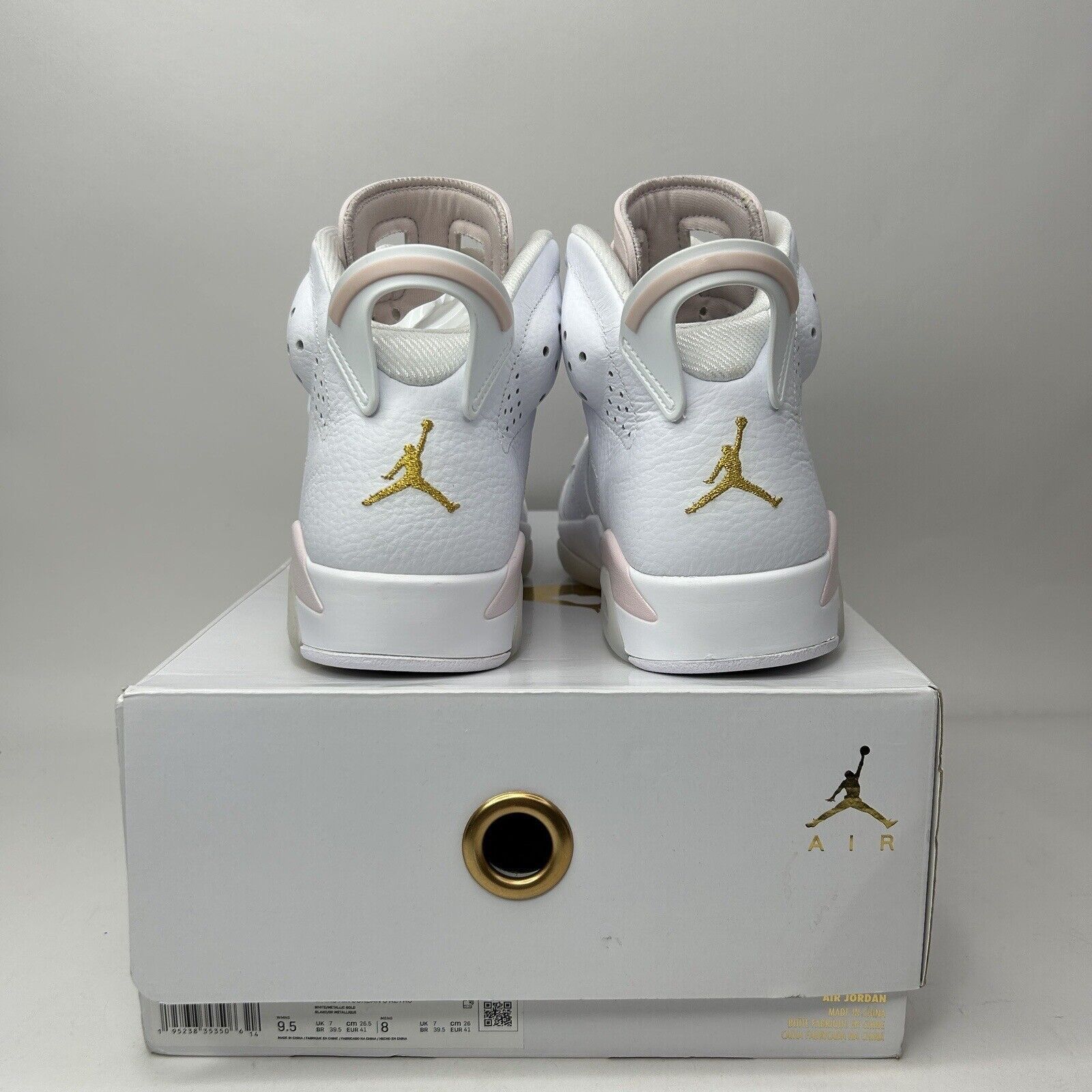 Nike Nike Air Jordan 6 Retro WMNS “Gold Hoops” 2023 Size US 9.5 / IT 39.5 - 5 Thumbnail