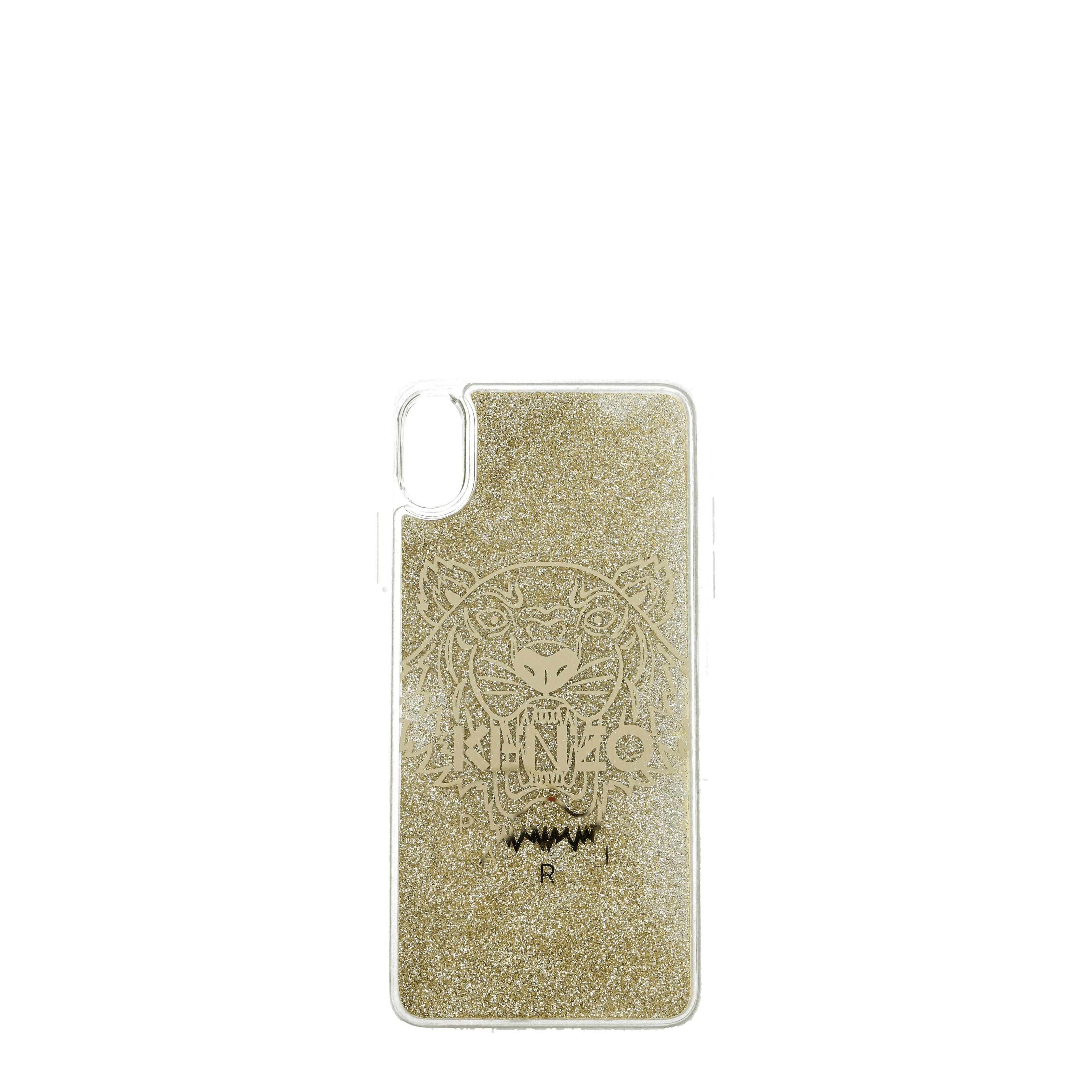 Kenzo Kenzo IPhone Covers Women Plastic Transparent/Gold Size ONE SIZE - 1 Preview