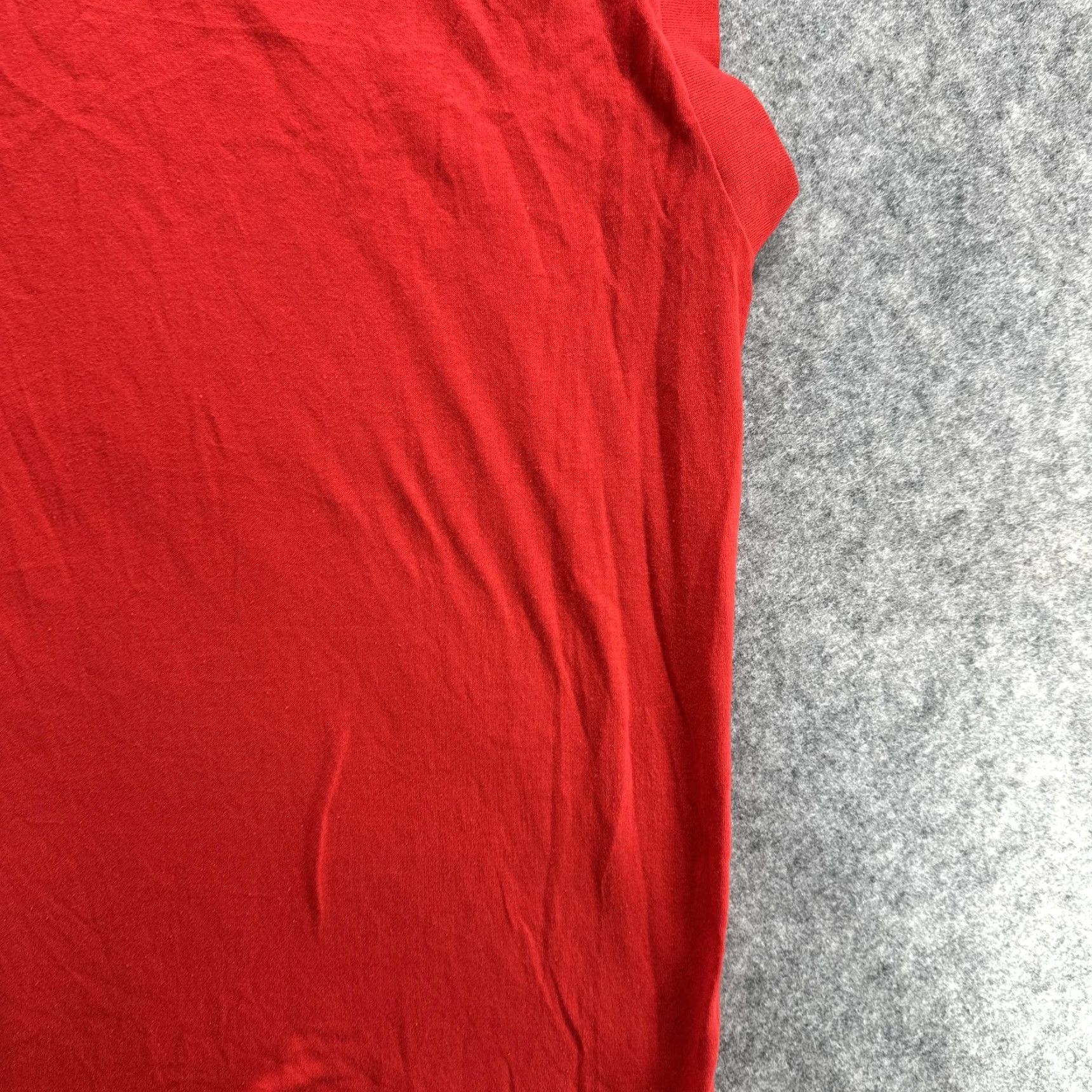 Vintage VINTAGE SSI Shirt Mens XL Red Sleeveless Cutoff Muscle Tee Made in USA Size US XL / EU 56 / 4 - 5 Thumbnail