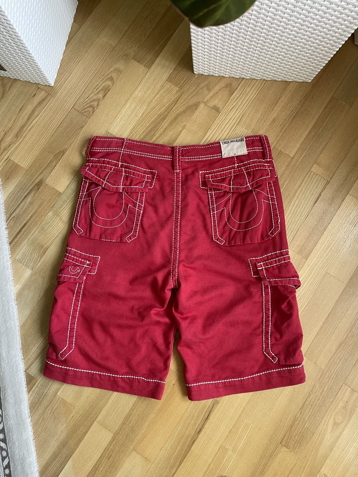 Japanese Brand True Religion Cargo Shorts Size 34 Cheif Keef Size US 34 / EU 50 - 3 Thumbnail