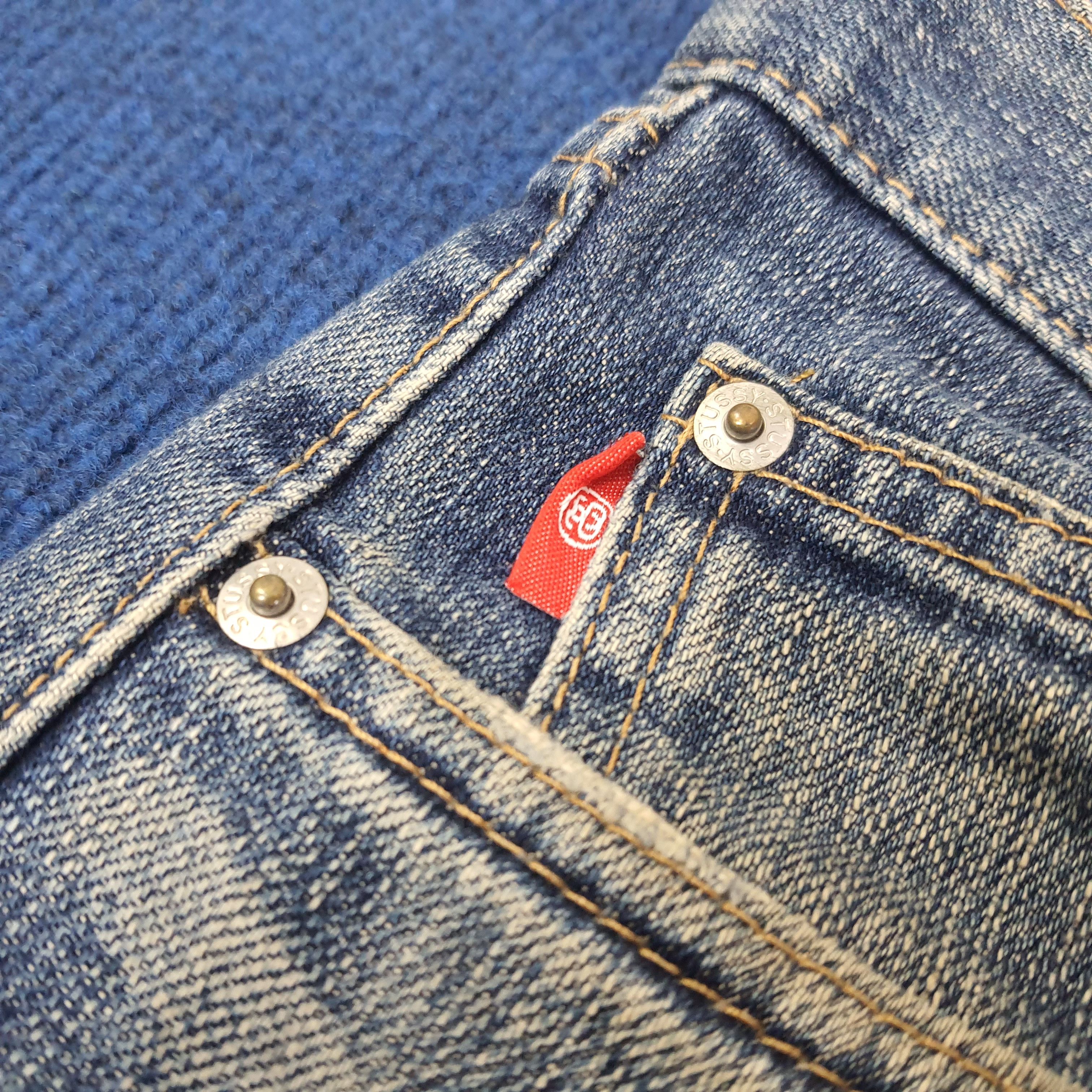 Stussy Vintage Stussy Streetwear Custom Logo Jeans C228N17 Size US 30 / EU 46 - 6 Thumbnail