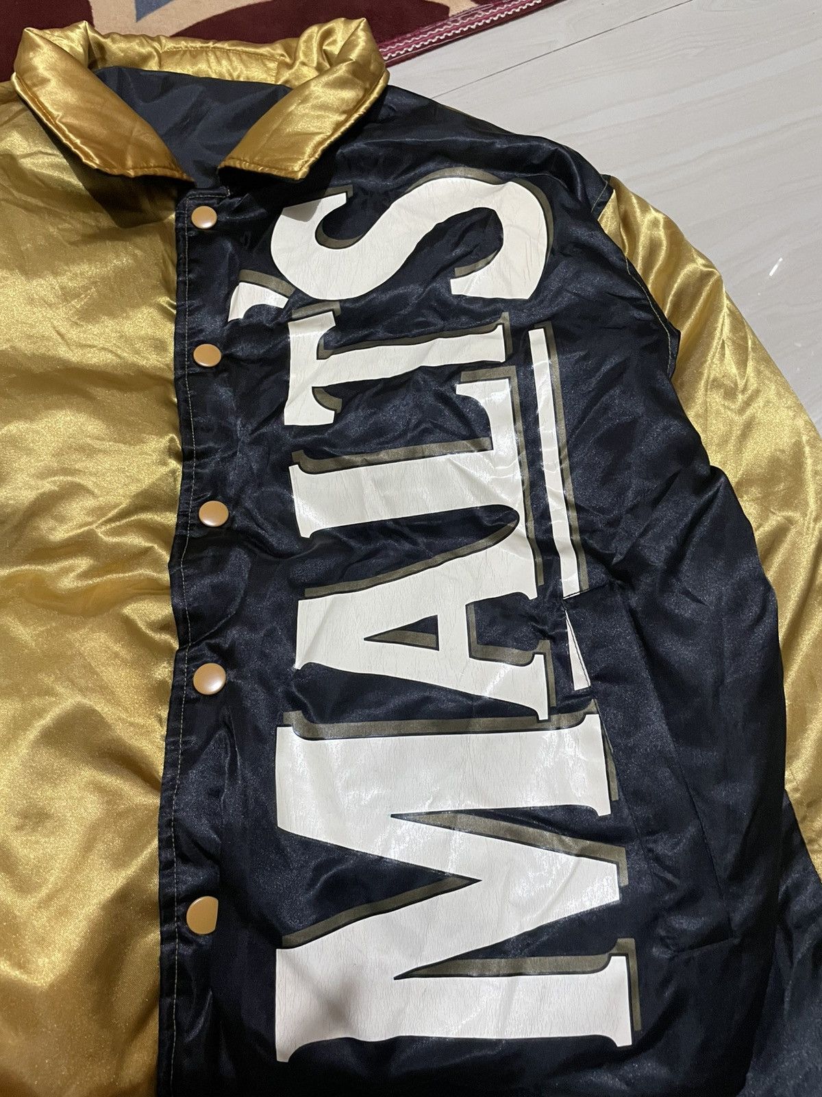 Japanese Brand Vintage Suntory Malts Beer Reversible Goose Down Jacket Size US M / EU 48-50 / 2 - 5 Thumbnail