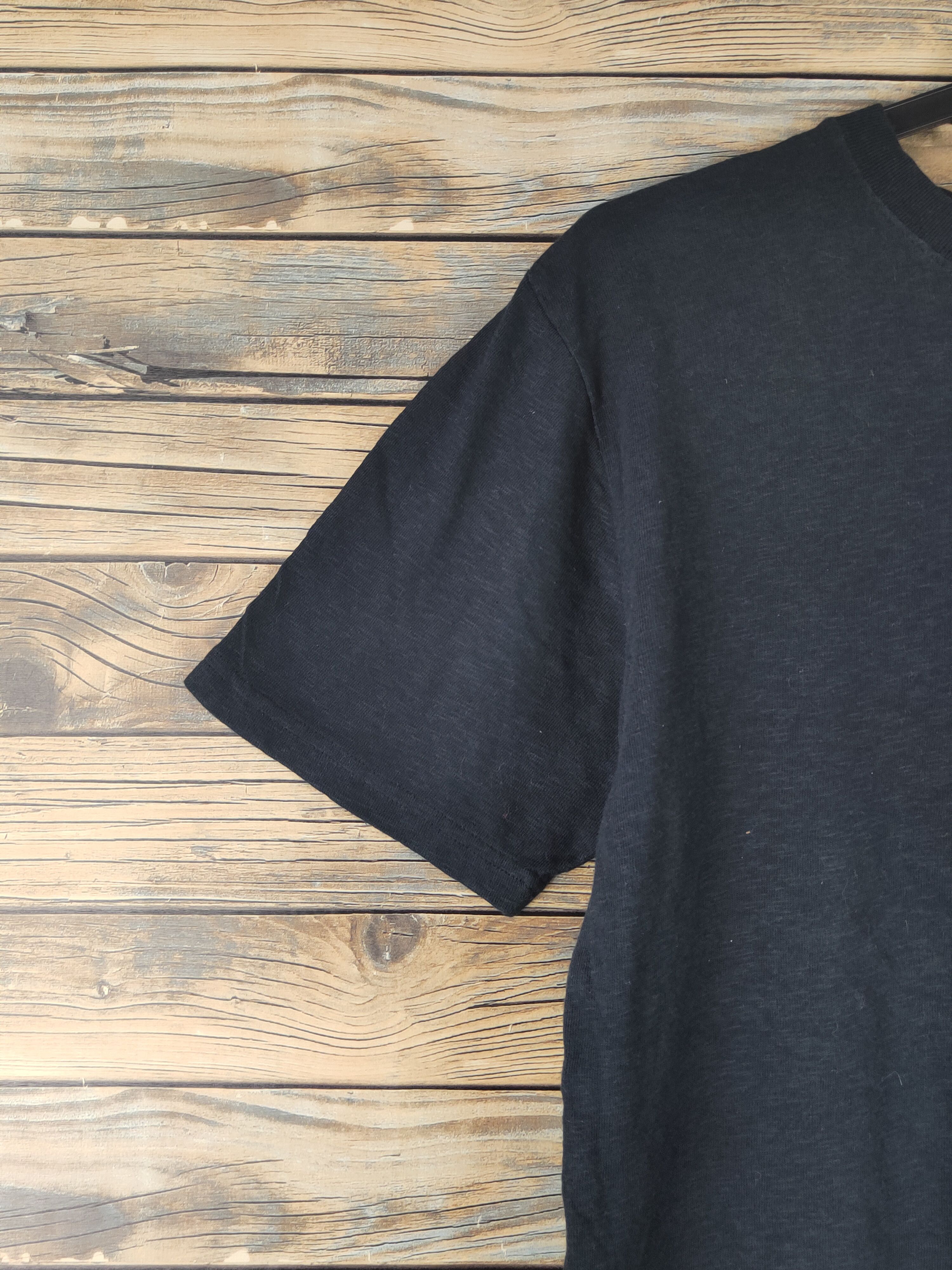 Japanese Brand DL Japan sakura vintage Black Short Sleeve T-shirt #1601 Size US L / EU 52-54 / 3 - 4 Thumbnail