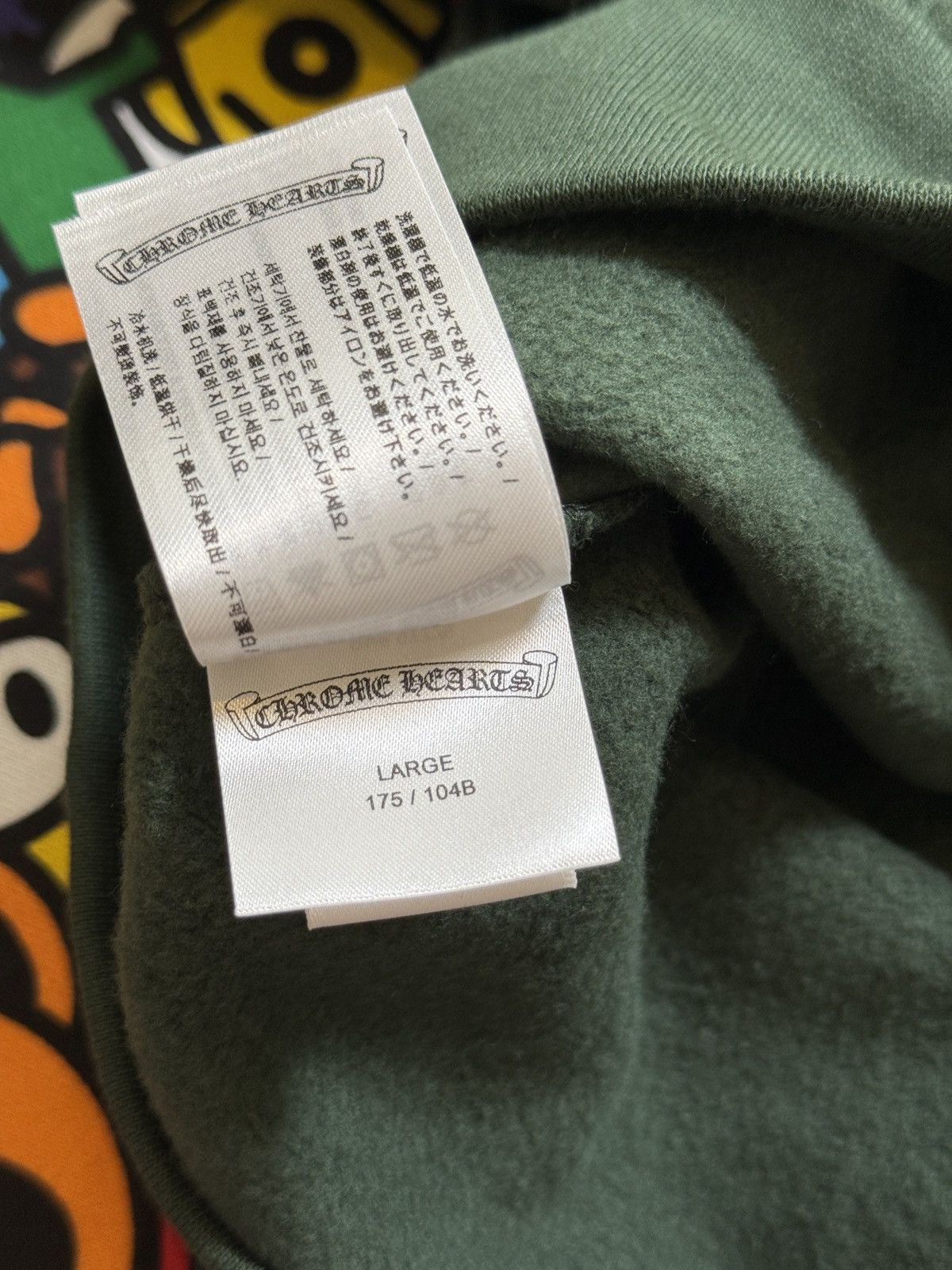 Chrome Hearts Chrome Hearts Green Script Logo Pullover Hoodie Size US L / EU 52-54 / 3 - 9 Thumbnail