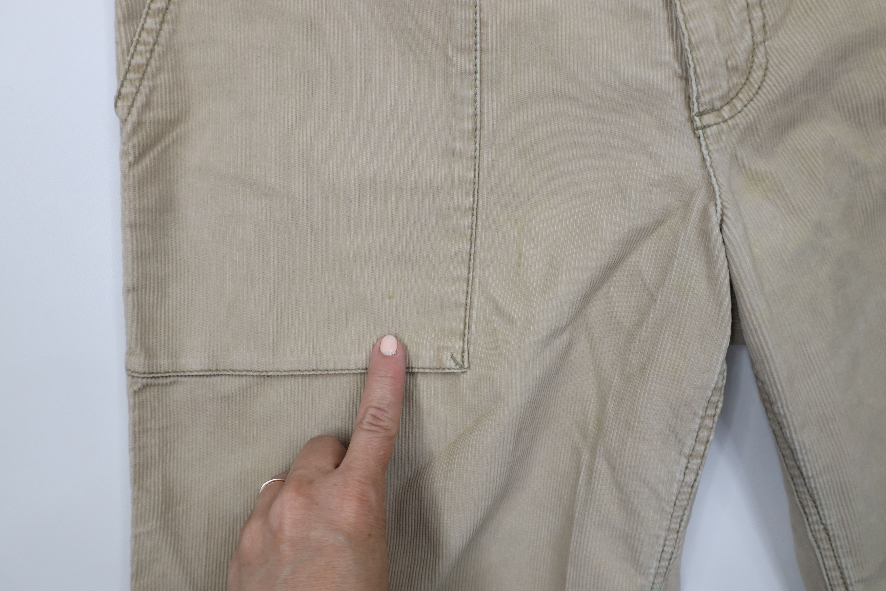 Vintage Vintage 90s Y2K Streetwear Baggy Big Pocket Corduroy Shorts Size US 34 / EU 50 - 6 Thumbnail