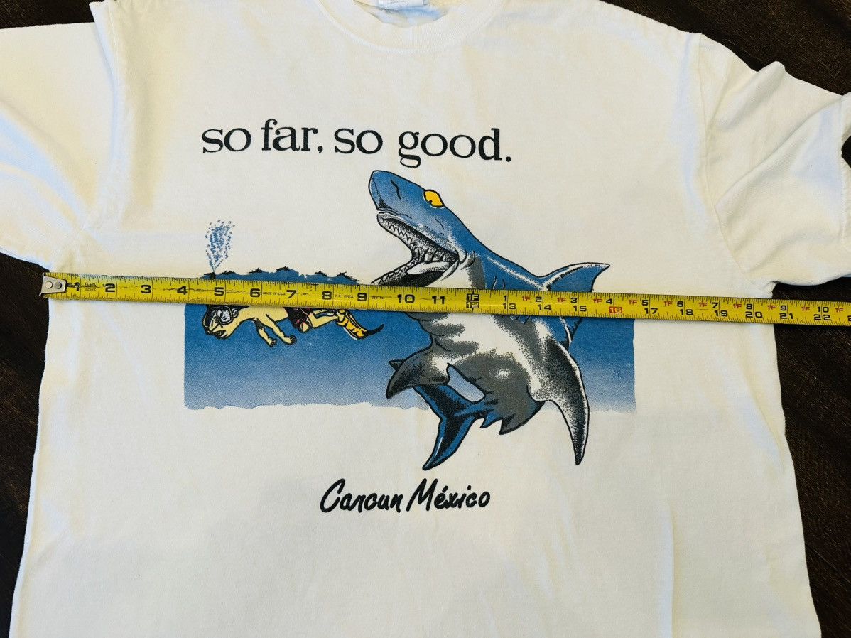 Other Vintage 90's Hungry Shark and Snorkeler T Shirt Size L Size US L / EU 52-54 / 3 - 6 Thumbnail