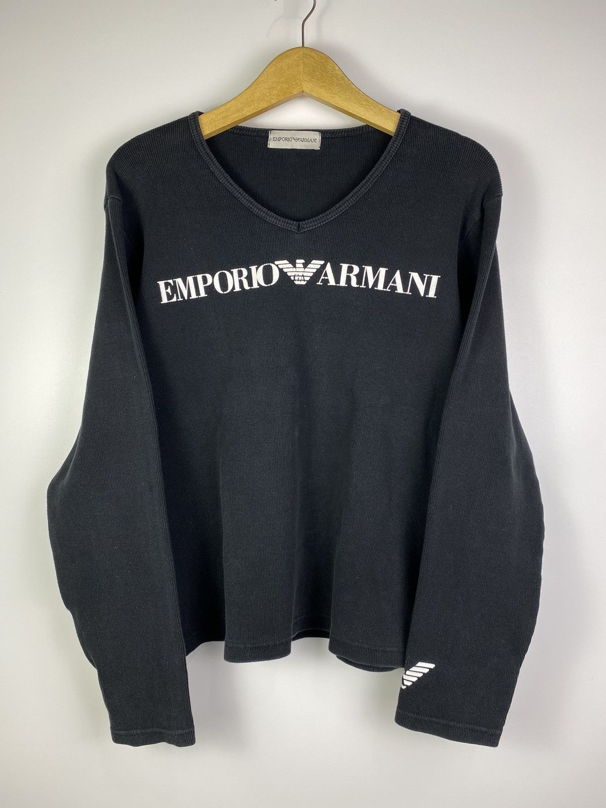 Armani × Designer × Emporio Armani emporio armani longsleeve Size US M / EU 48-50 / 2 - 1 Thumbnail