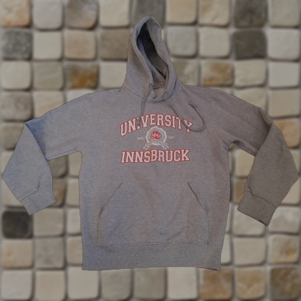 Vintage VINTAGE Austria Innsbruck University Sweatshirt Hoodie Size M / US 6-8 / IT 42-44 - 1 Thumbnail
