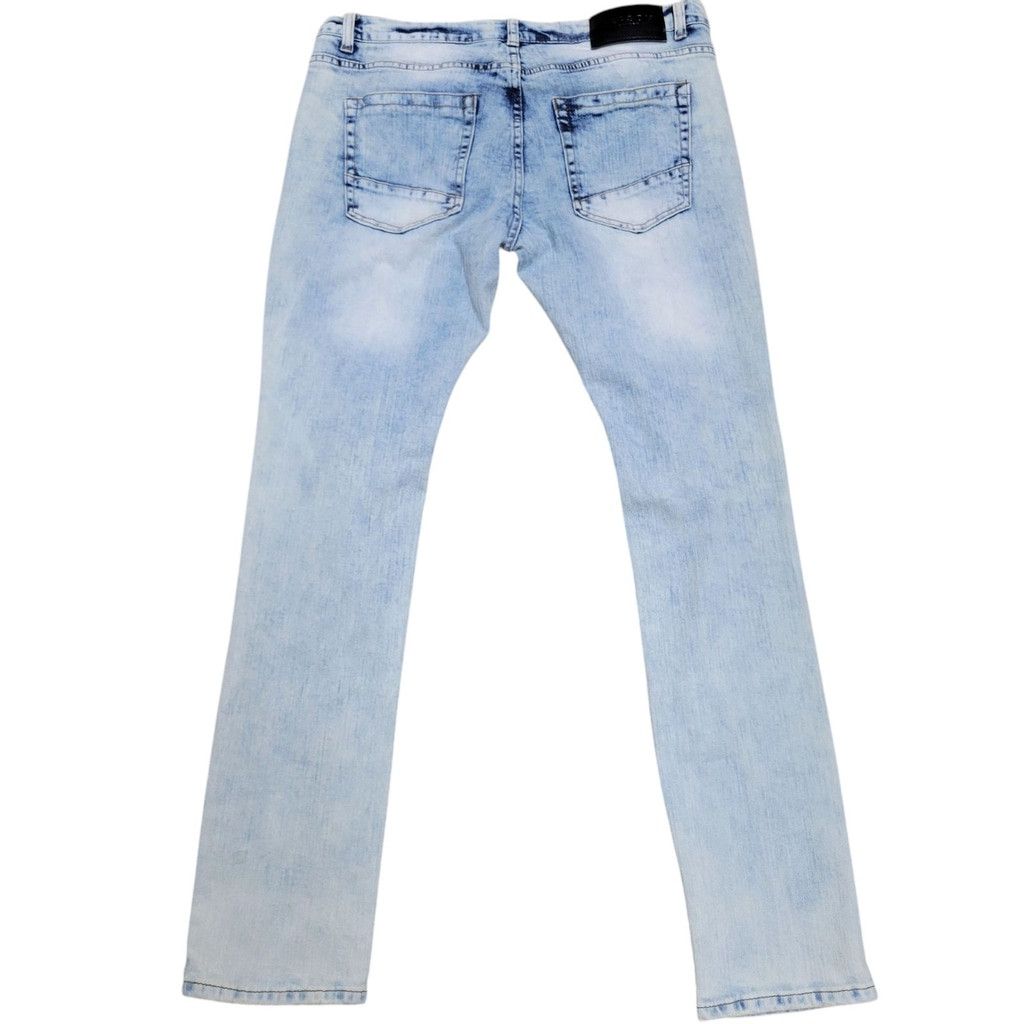 Reason Reason New York Distressed Skinny Jeans Men's Size 34/32 Size US 34 / EU 50 - 2 Thumbnail
