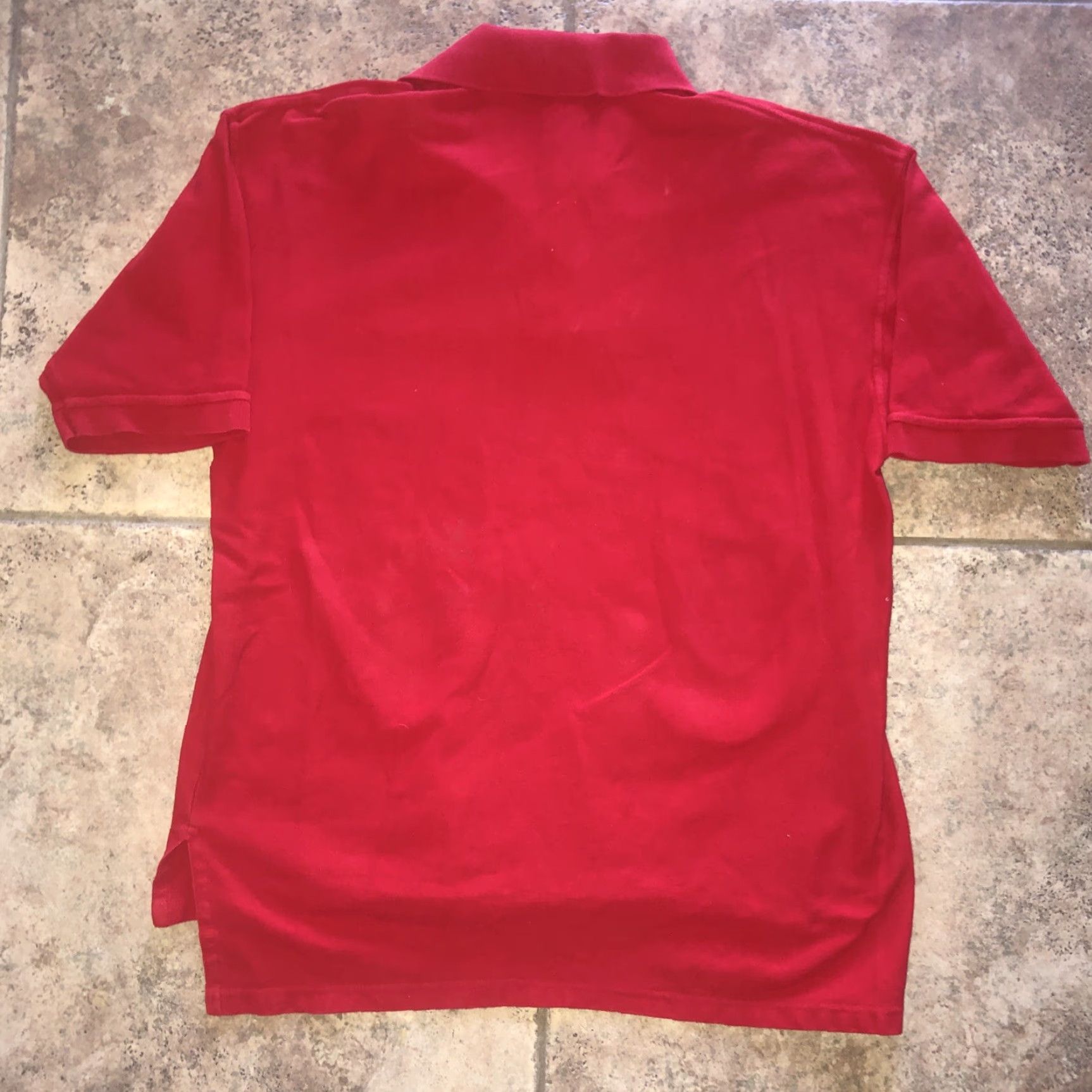 Vintage Universal Studios Dr Seuss Polo Shirt Mens Medium Red University Theme Size US M / EU 48-50 / 2 - 4 Thumbnail
