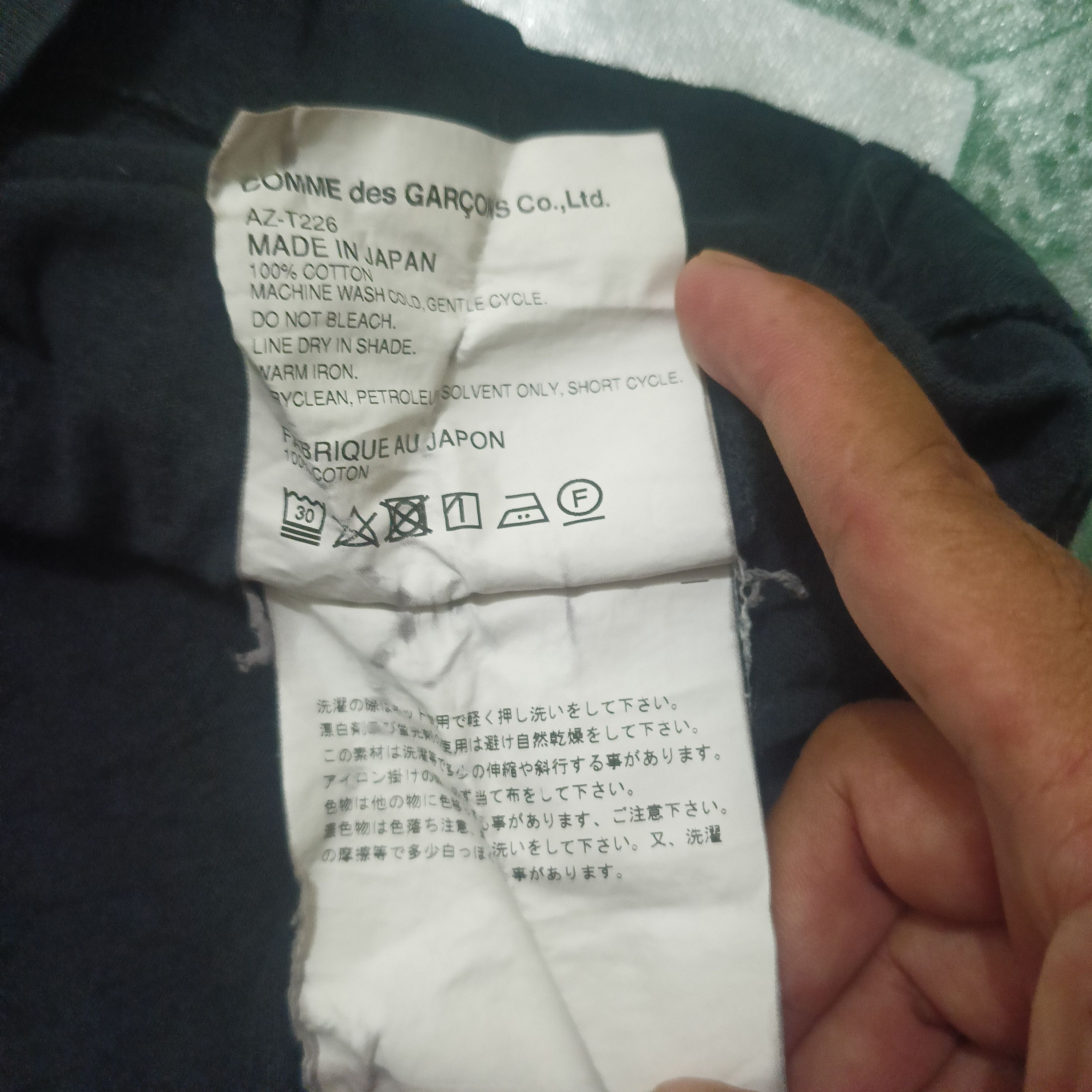 Comme des Garcons × Comme des Garcons PLAY × Japanese Brand PLAY CDG Comme des Garcons Double heart Size US M / EU 48-50 / 2 - 5 Thumbnail