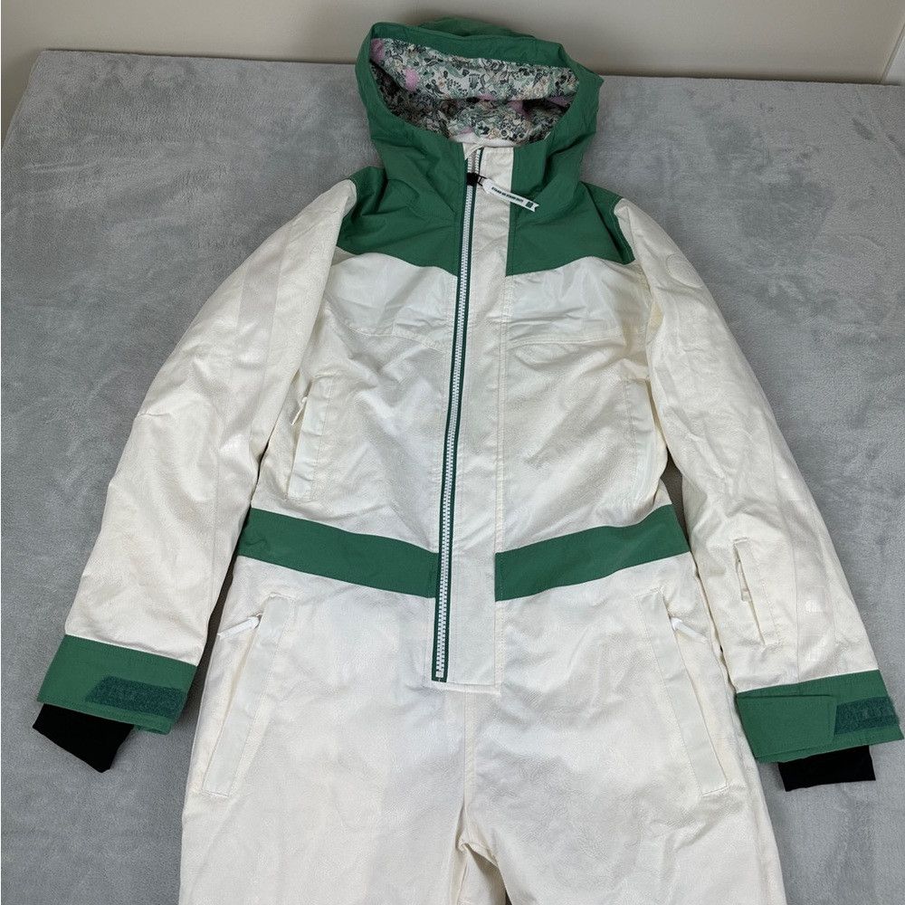 image of Burton Size Full Snowboarding Suit Women's Size S in White