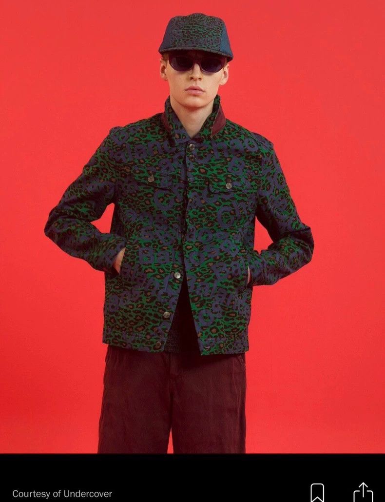 Undercover undercover Green Leopard Jacket 2502-Nextarrow Size US M / EU 48-50 / 2 - 1 Thumbnail