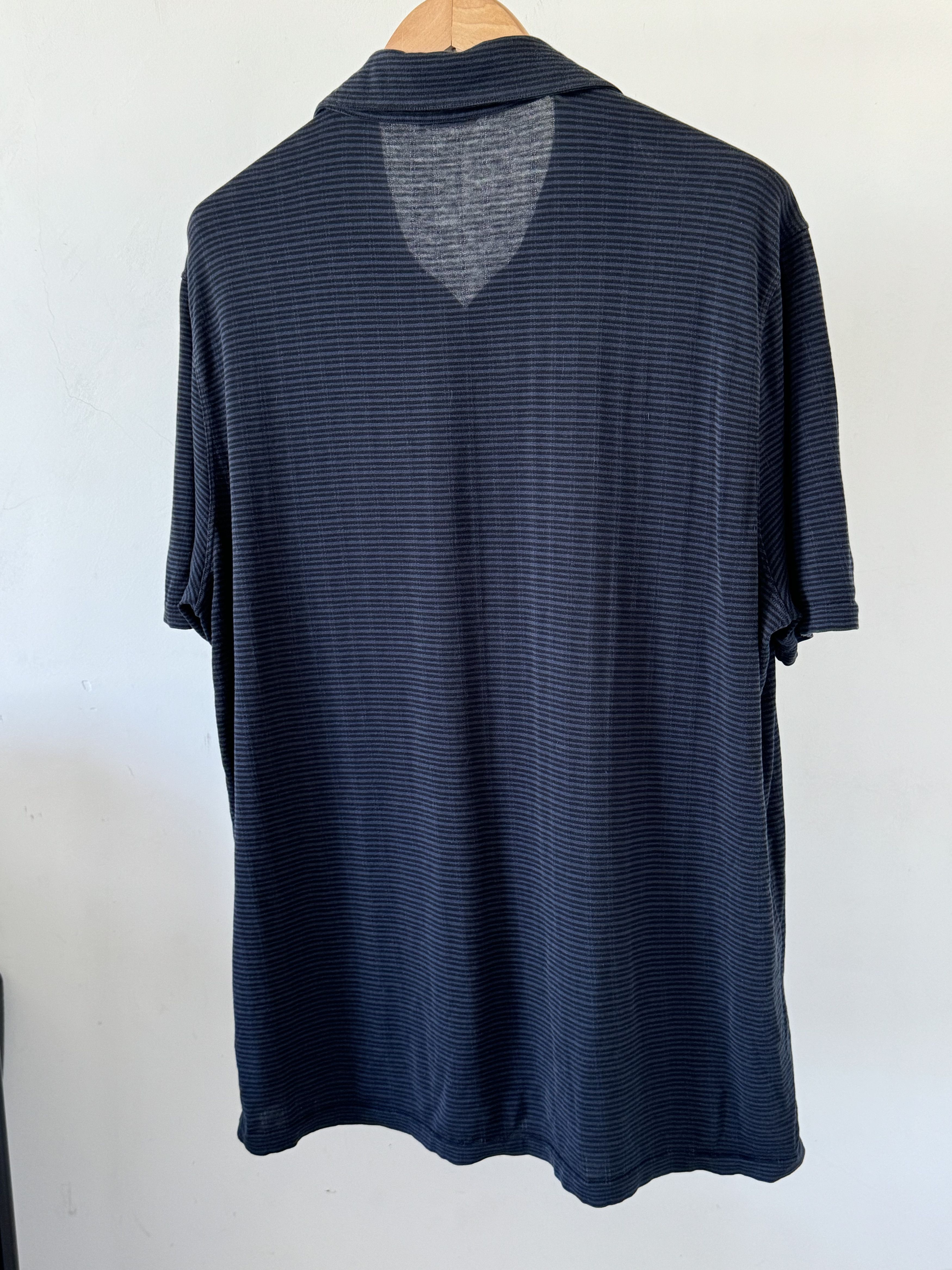 Hermes Hermes Paris Men Polo Shirt Striped Cotton size XL Size US XL / EU 56 / 4 - 2 Thumbnail