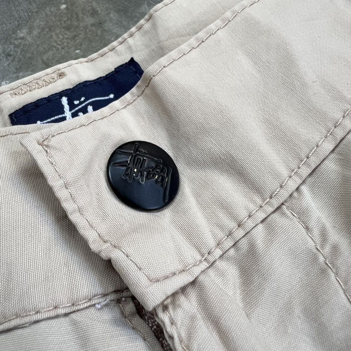 Stussy 2000s Stussy Parachute Style Capri Utility Pants Size US 34 / EU 50 - 4 Thumbnail