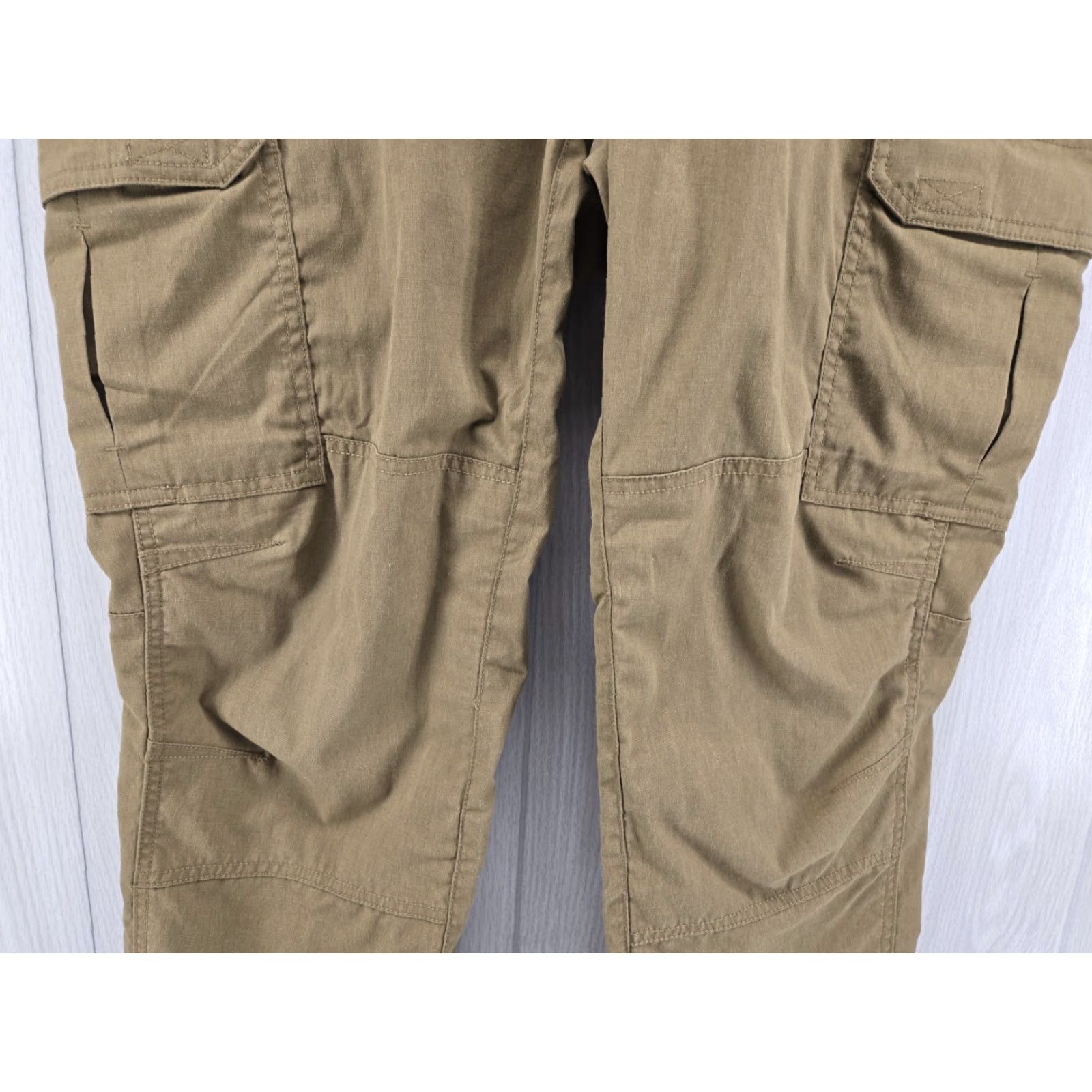 Vintage 5.11 Tactical Series Men Pants 36x30 Cargo Utility Ripstop Double Knee Brown Size US 36 / EU 52 - 5 Thumbnail