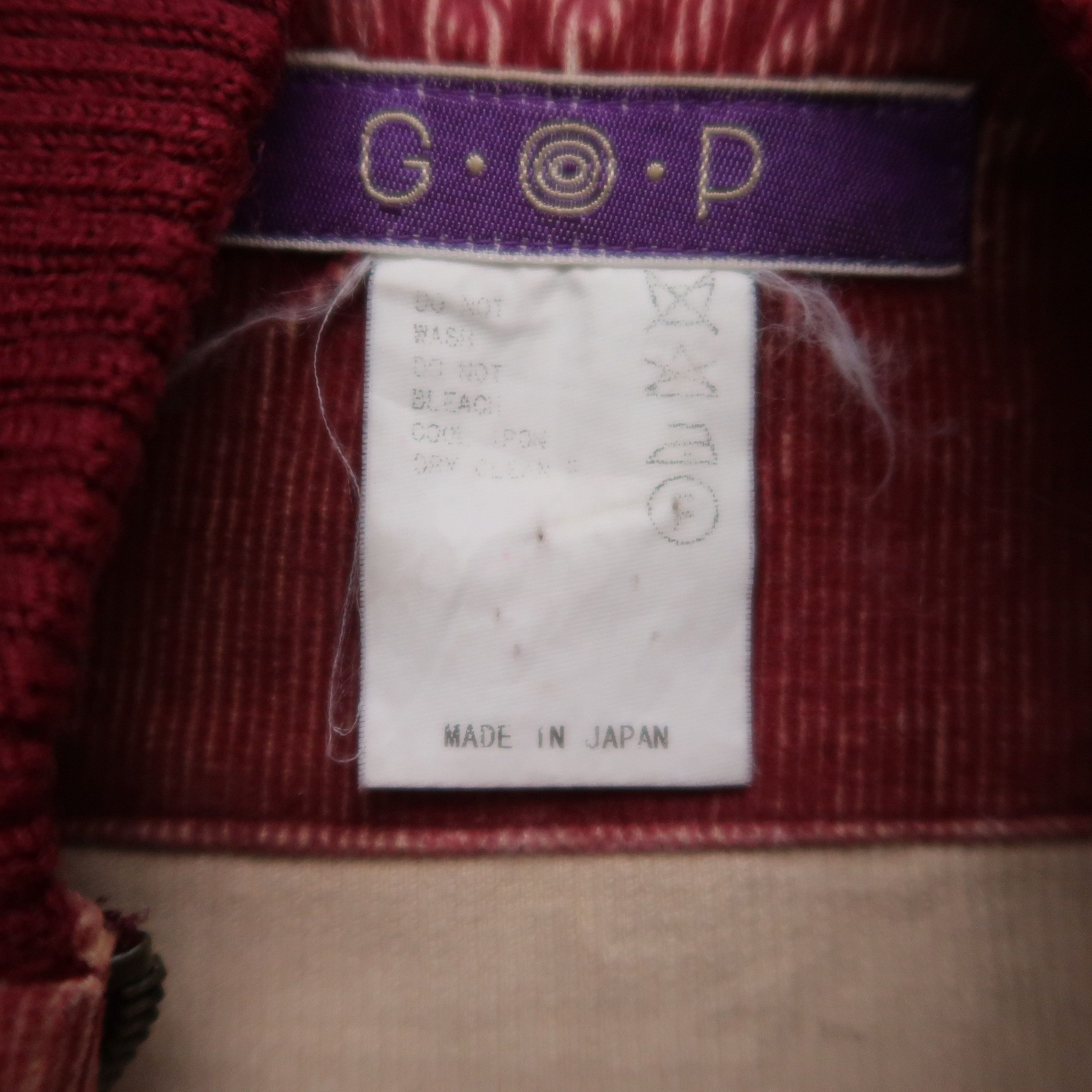 Le Grande Bleu (L.G.B.) 1990s LGB Le Grand Bleu GOP Corduroy Jacket Bomber Size US L / EU 52-54 / 3 - 5 Thumbnail